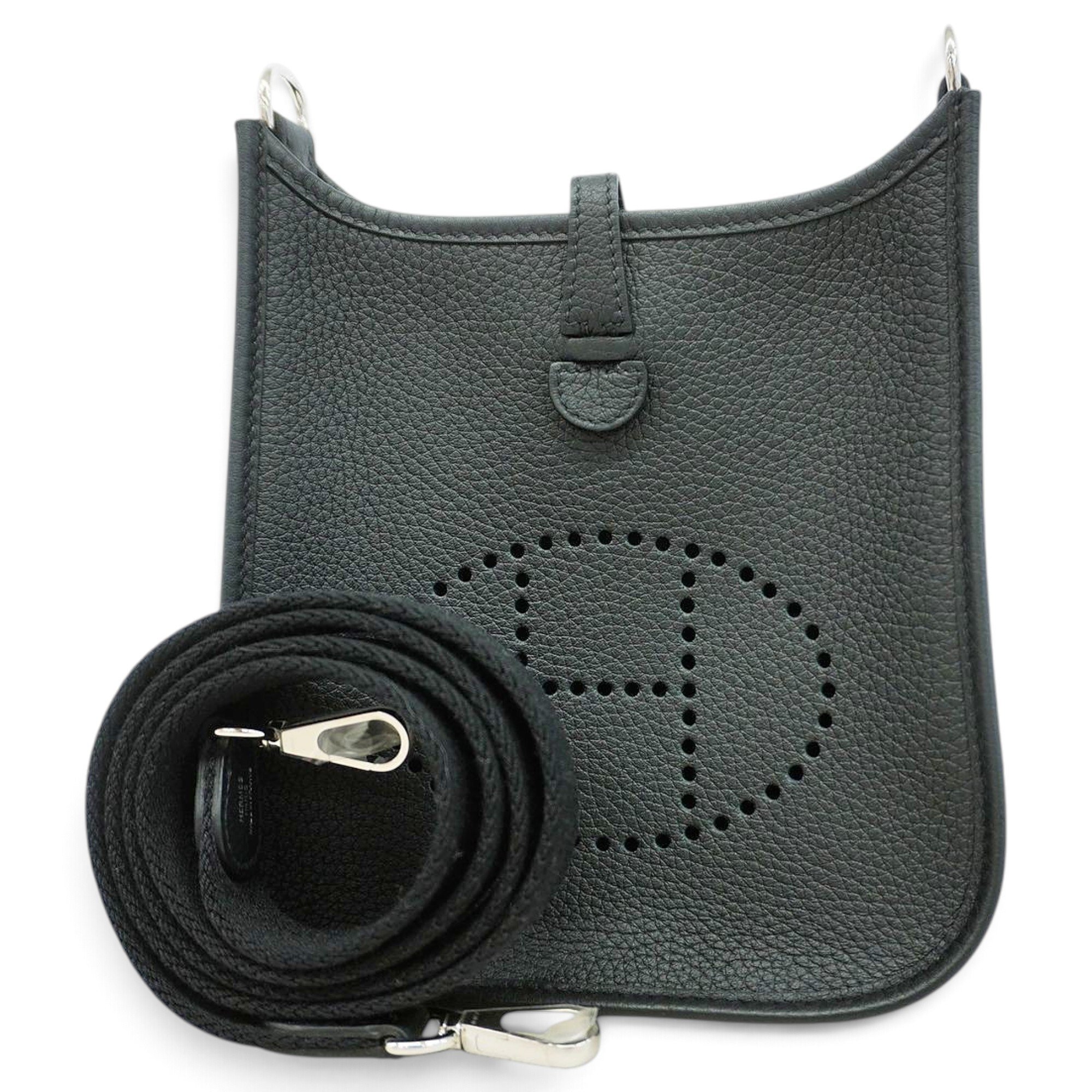 Evelyne leather handbag