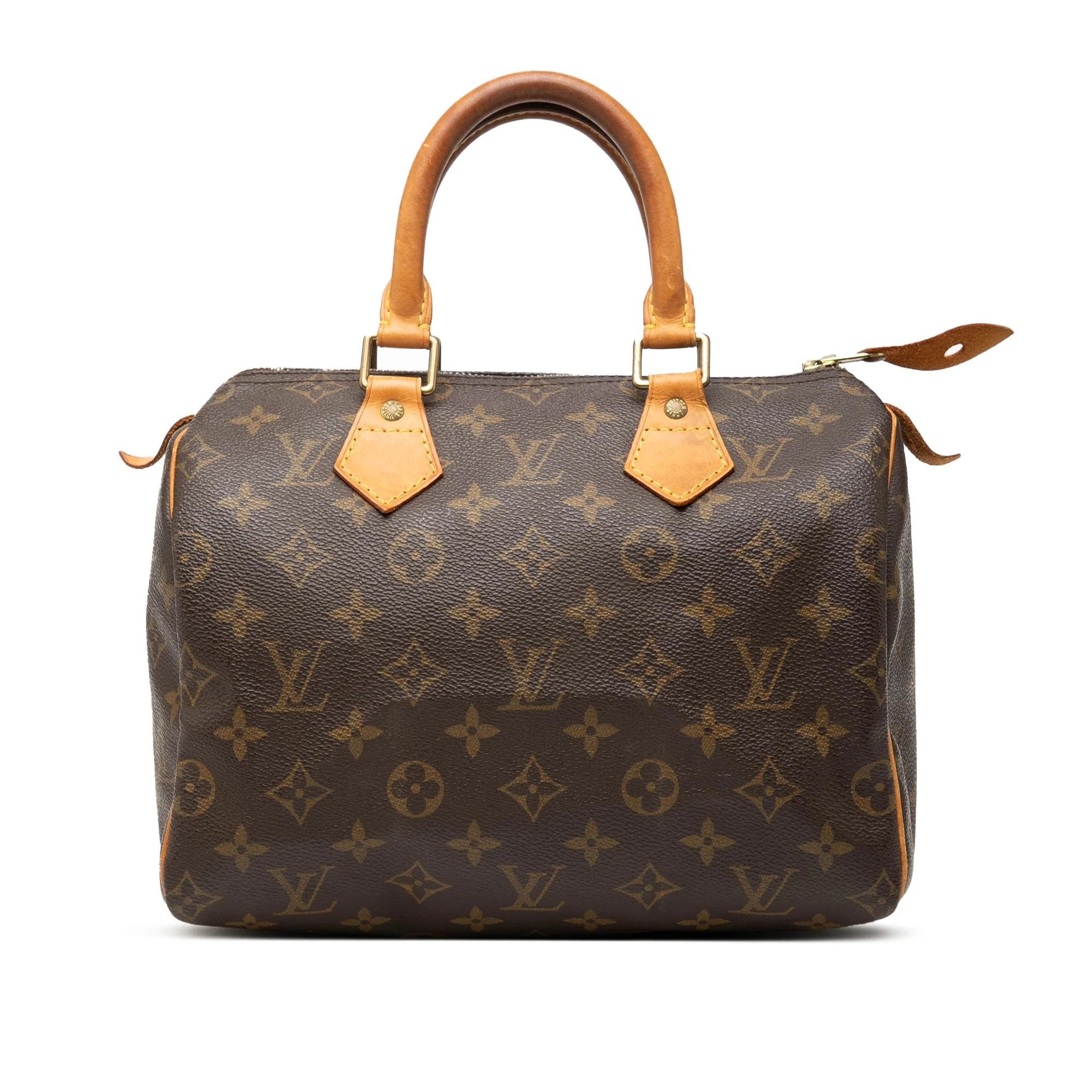 Speedy leather bag