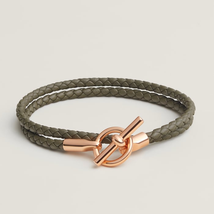 Vert Véronèse Glenan Double Tour Bracelet