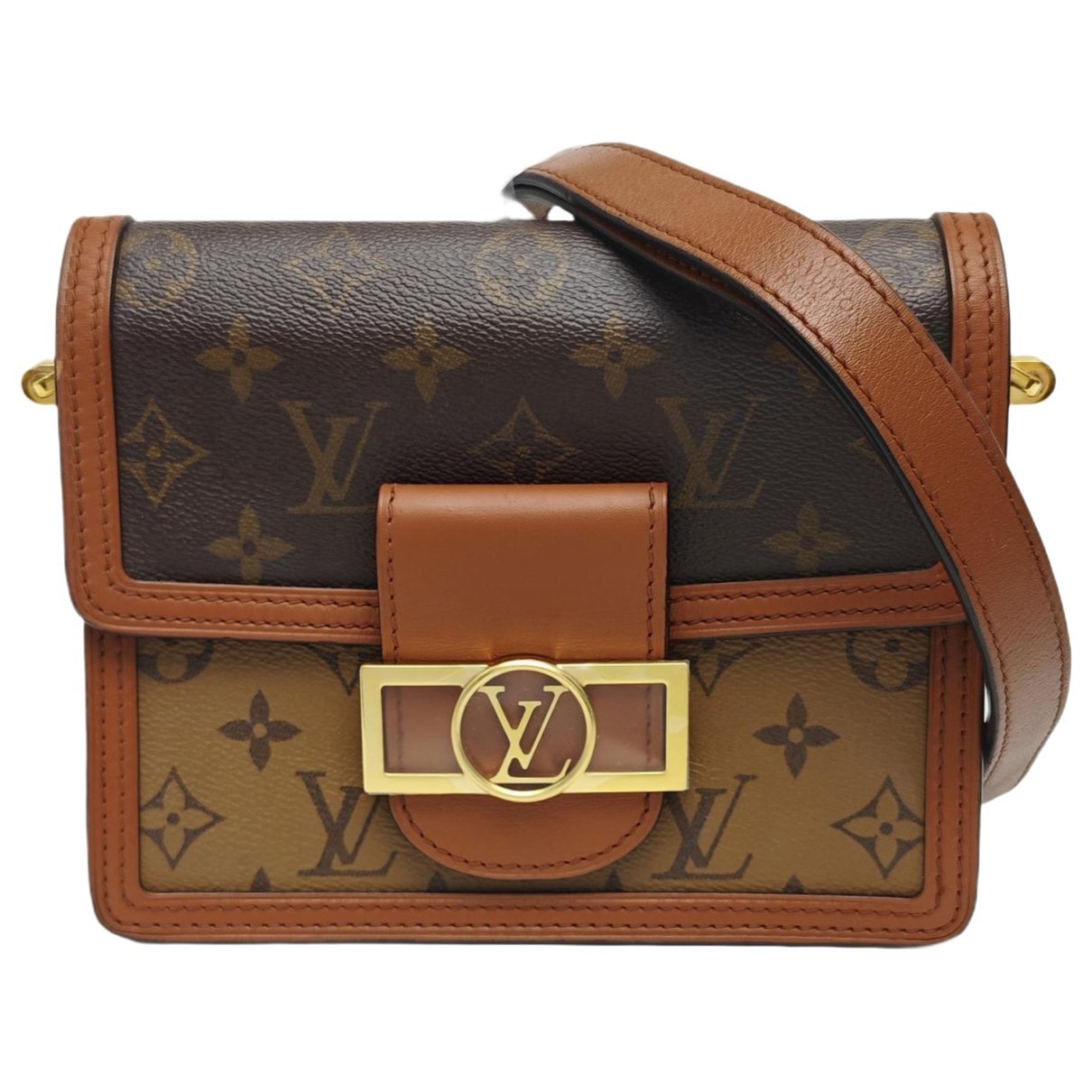 Dauphine leather mini bag