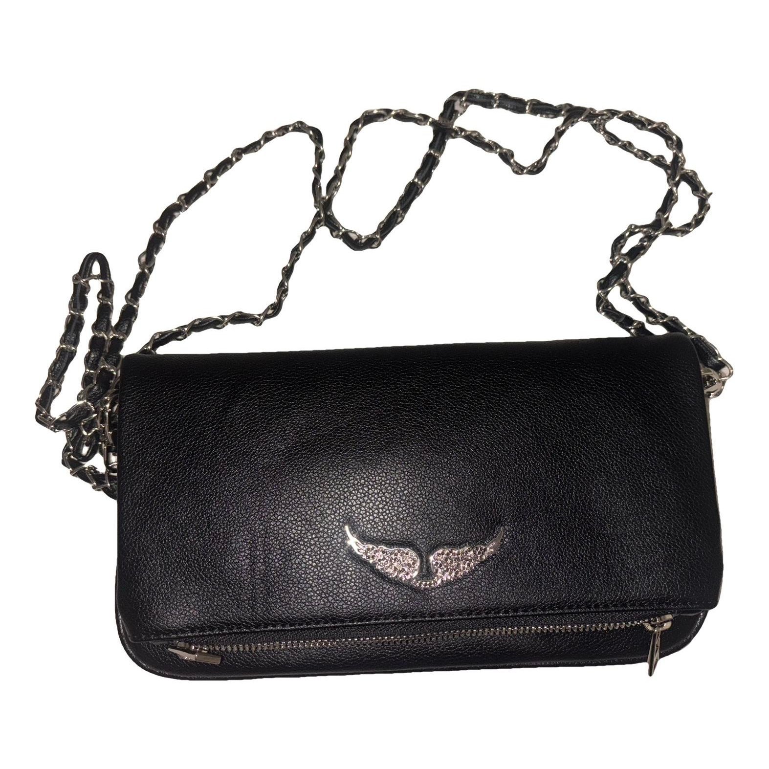 Rock leather crossbody bag