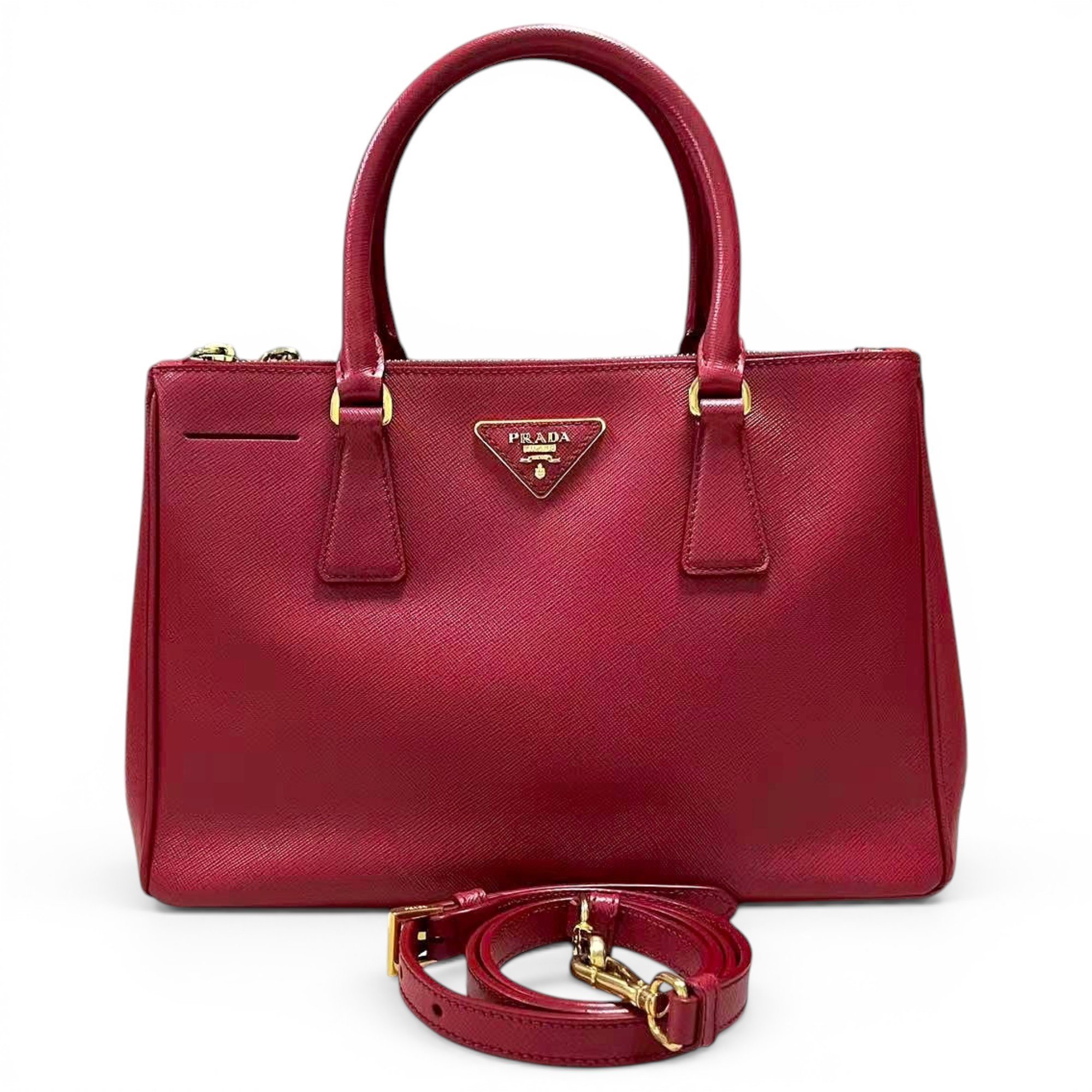 Galleria leather handbag