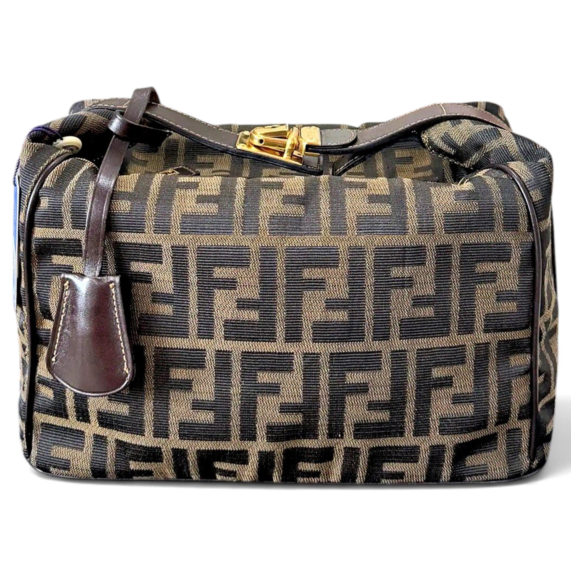 Double F cloth handbag