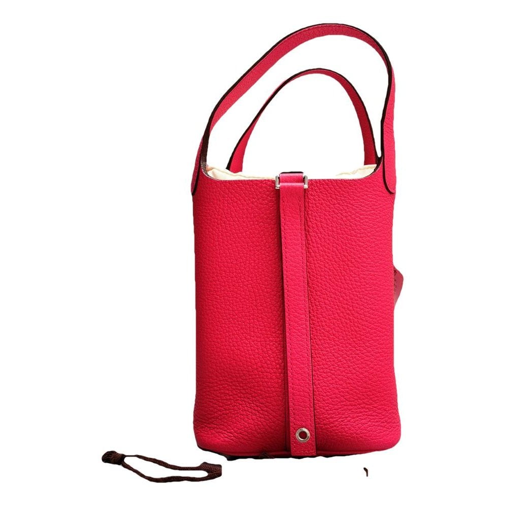 Picotin leather handbag