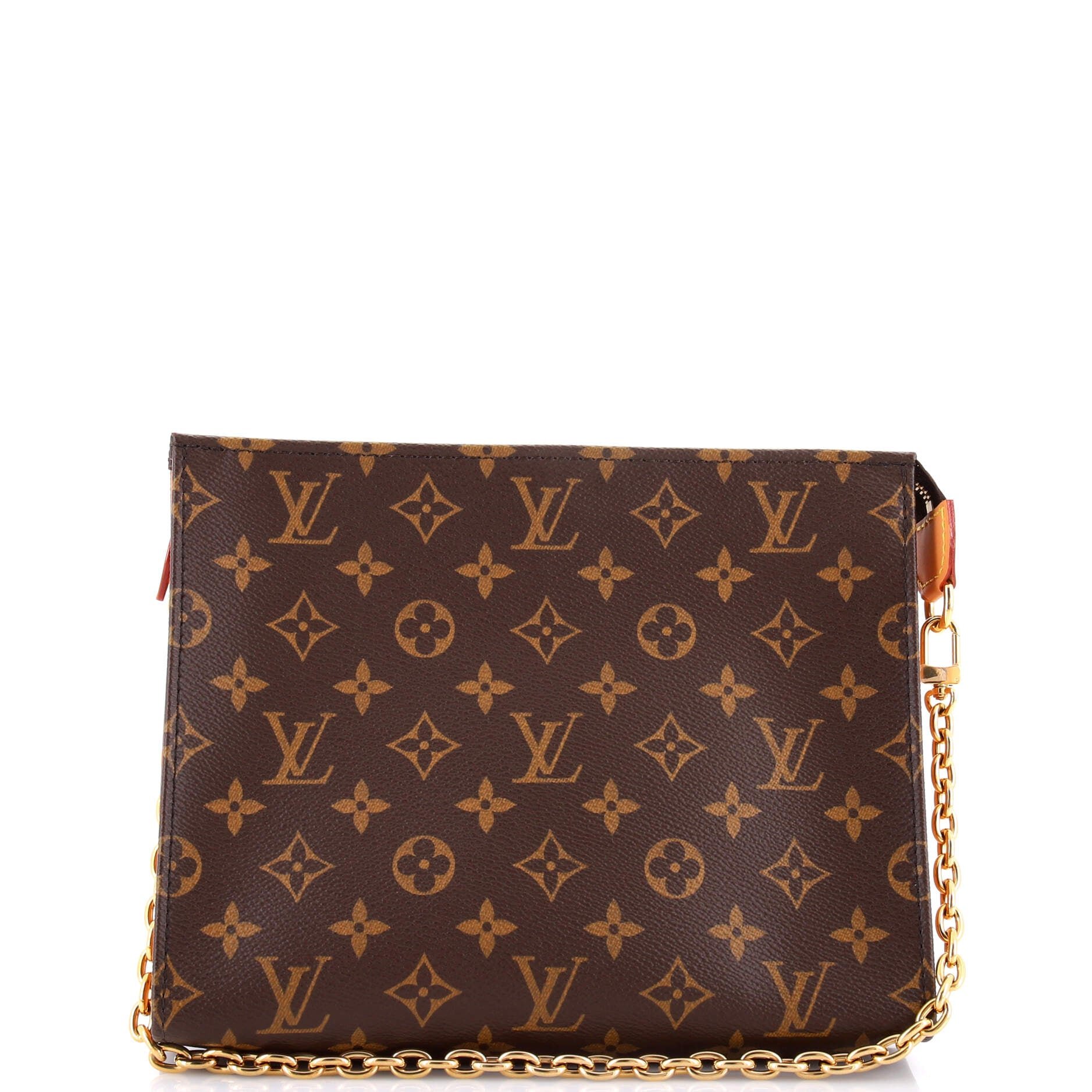 Louis Vuitton Toiletry Pouch on Chain Monogram Canvas