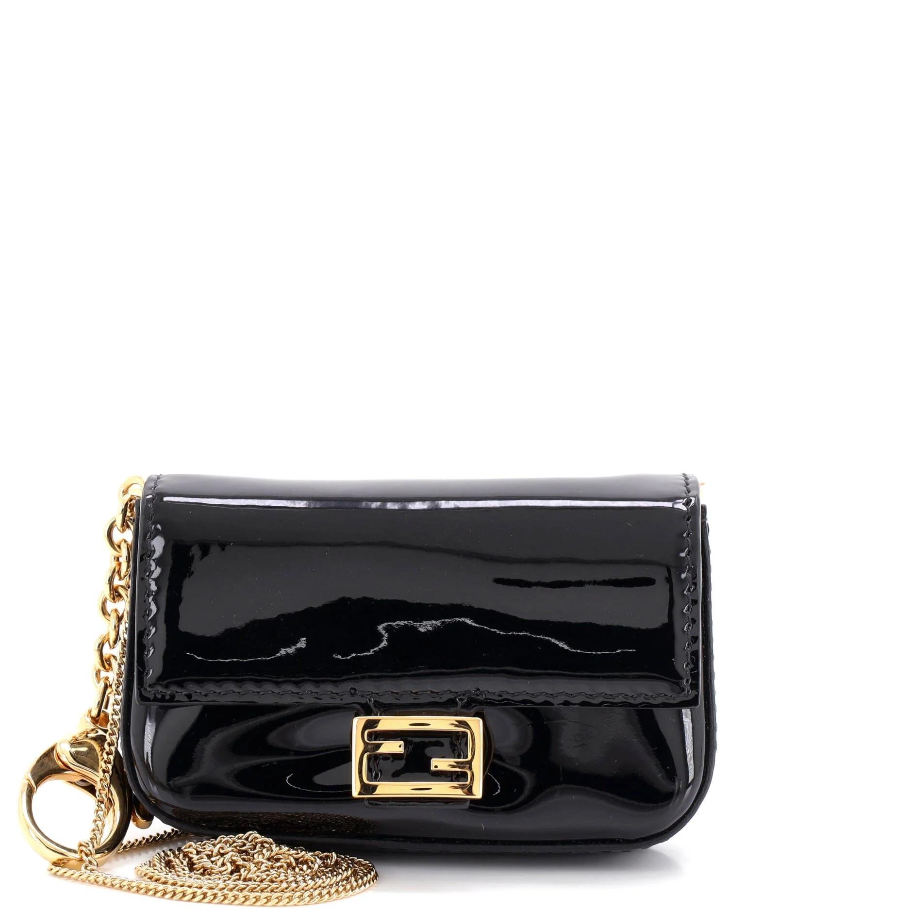 Patent leather crossbody bag
