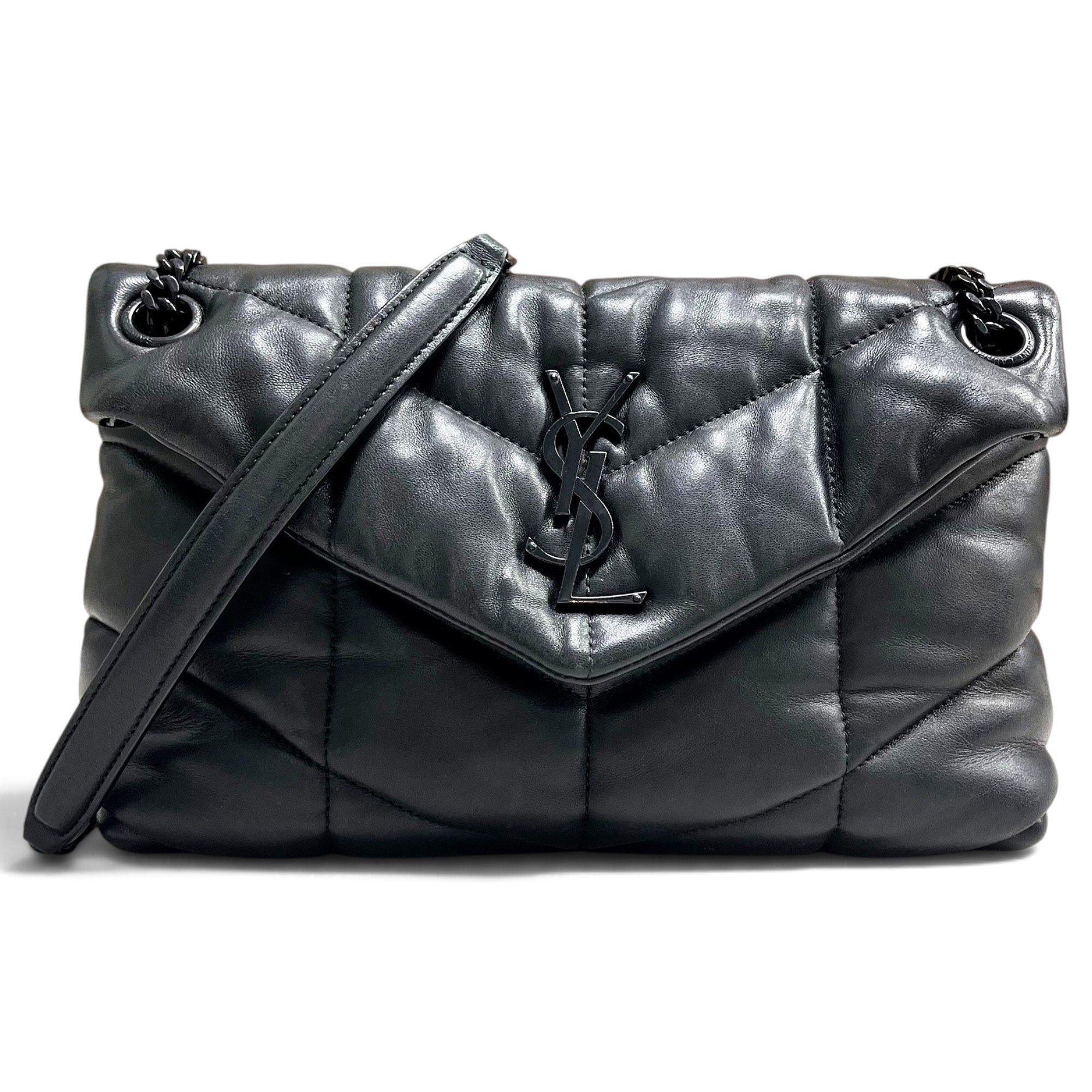 Loulou Puffer leather handbag