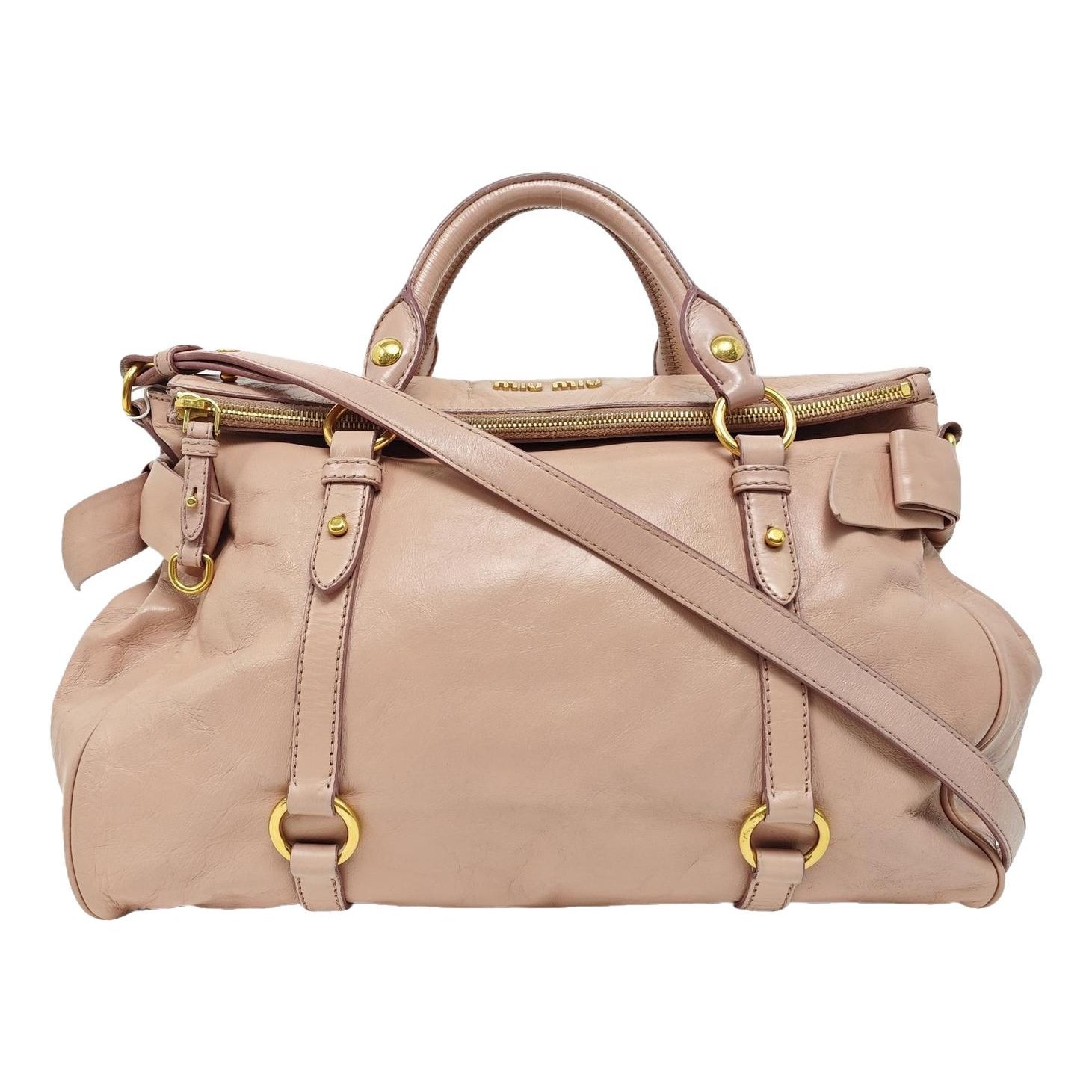 Vitello leather handbag