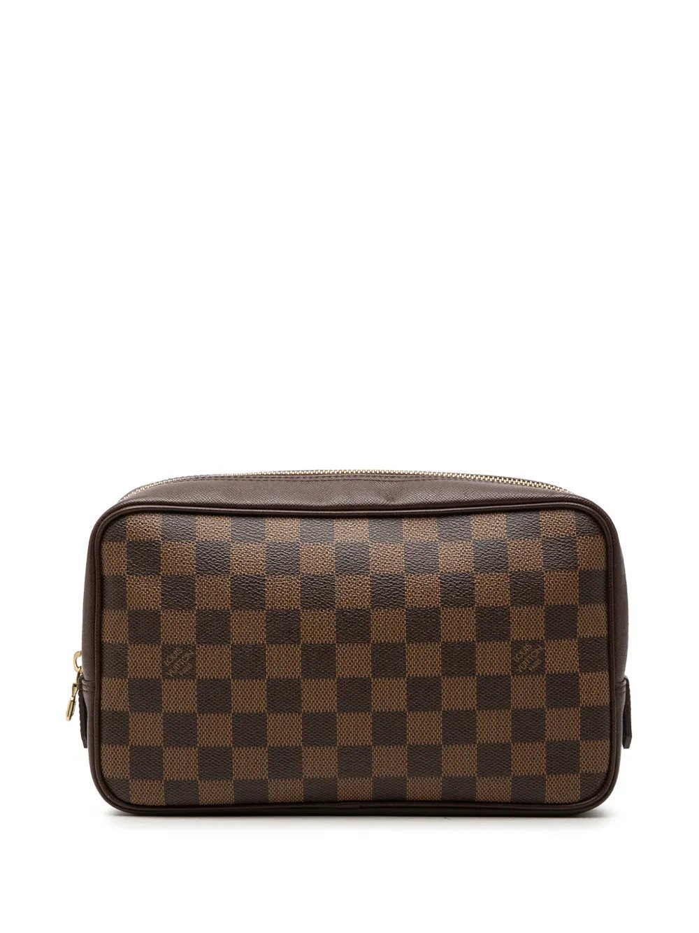 2001 Damier Ebene Trousse Toilette 25 clutch bag
