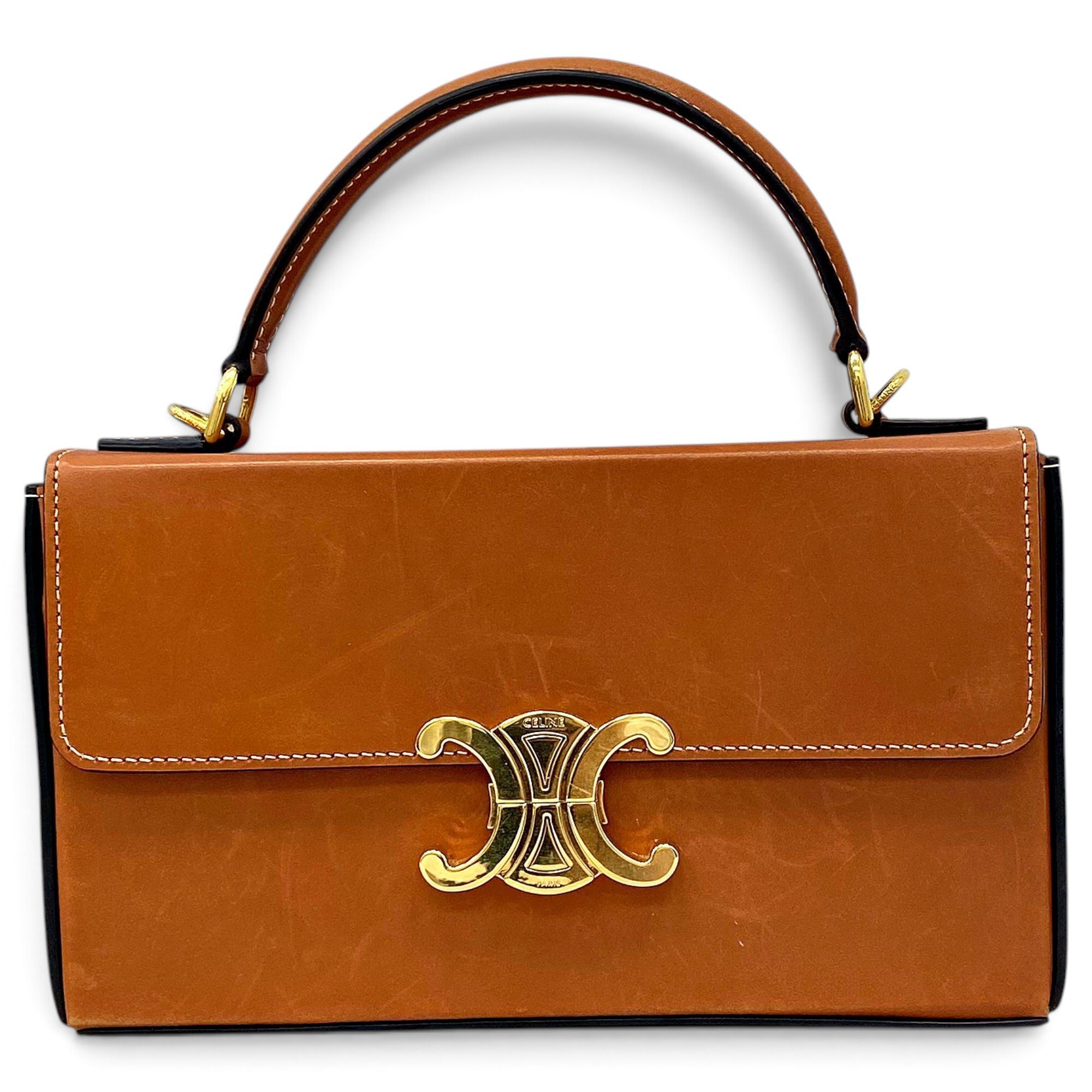 Leather handbag