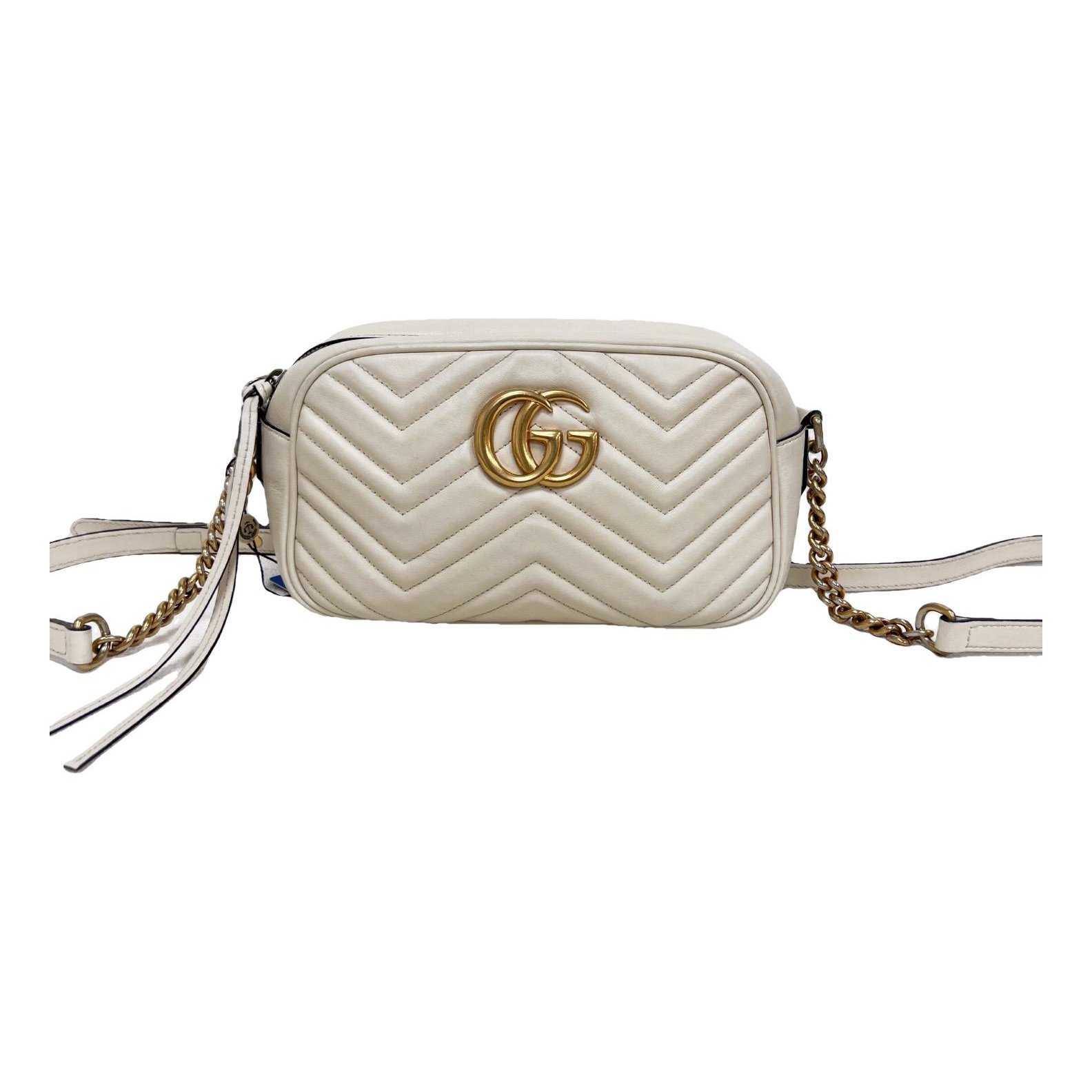 GG Marmont Triple zip leather handbag