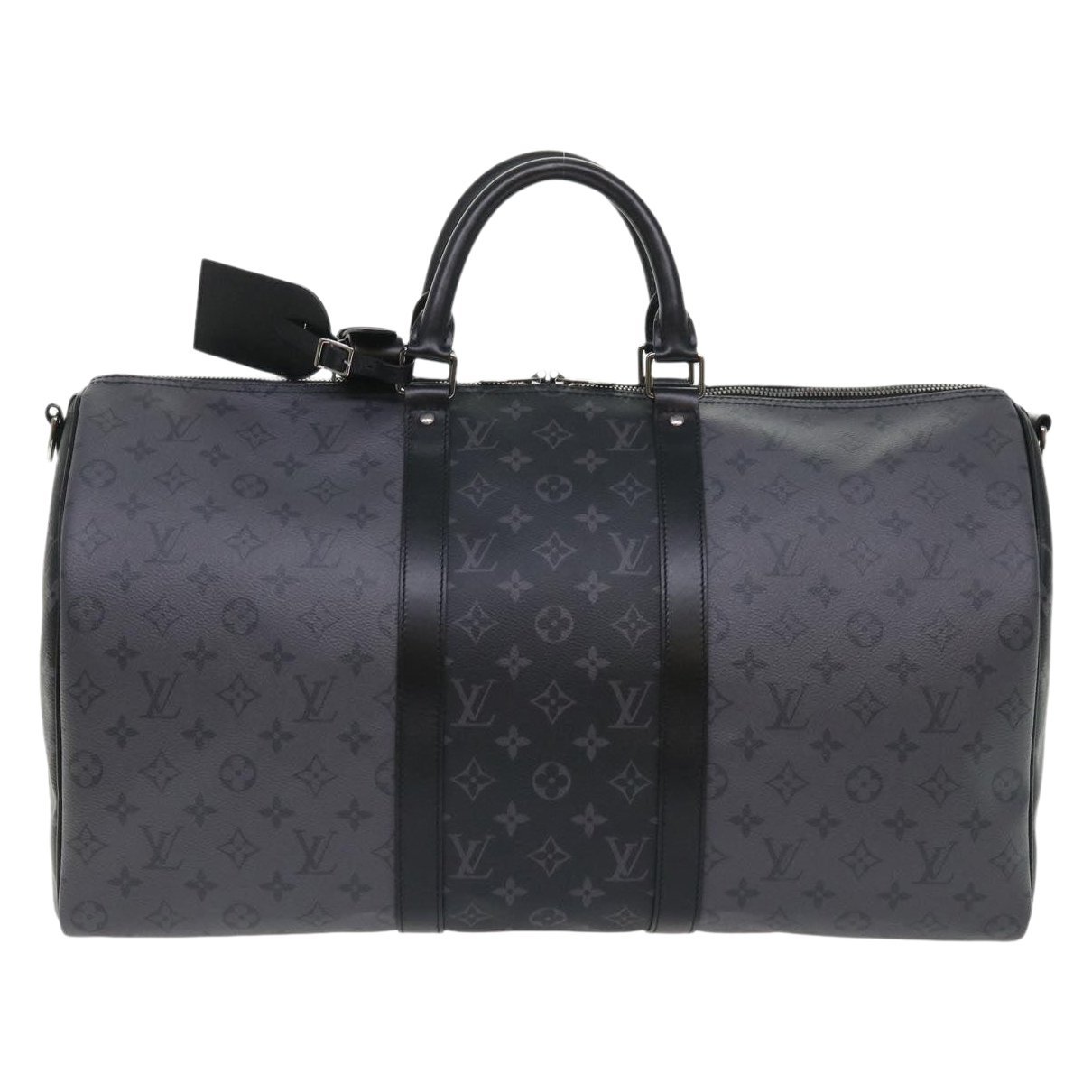 Keepall leather travel bag