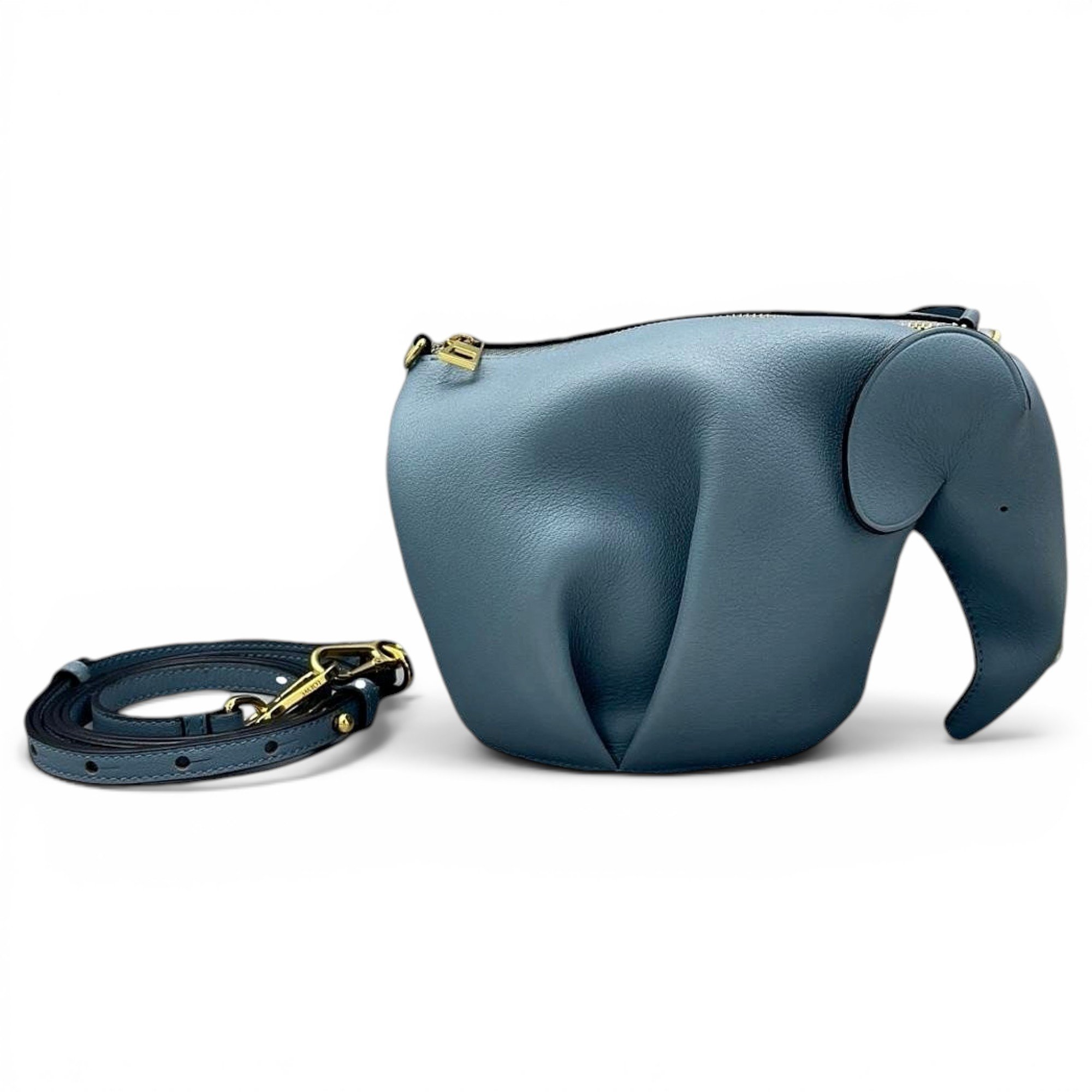 Animals leather handbag