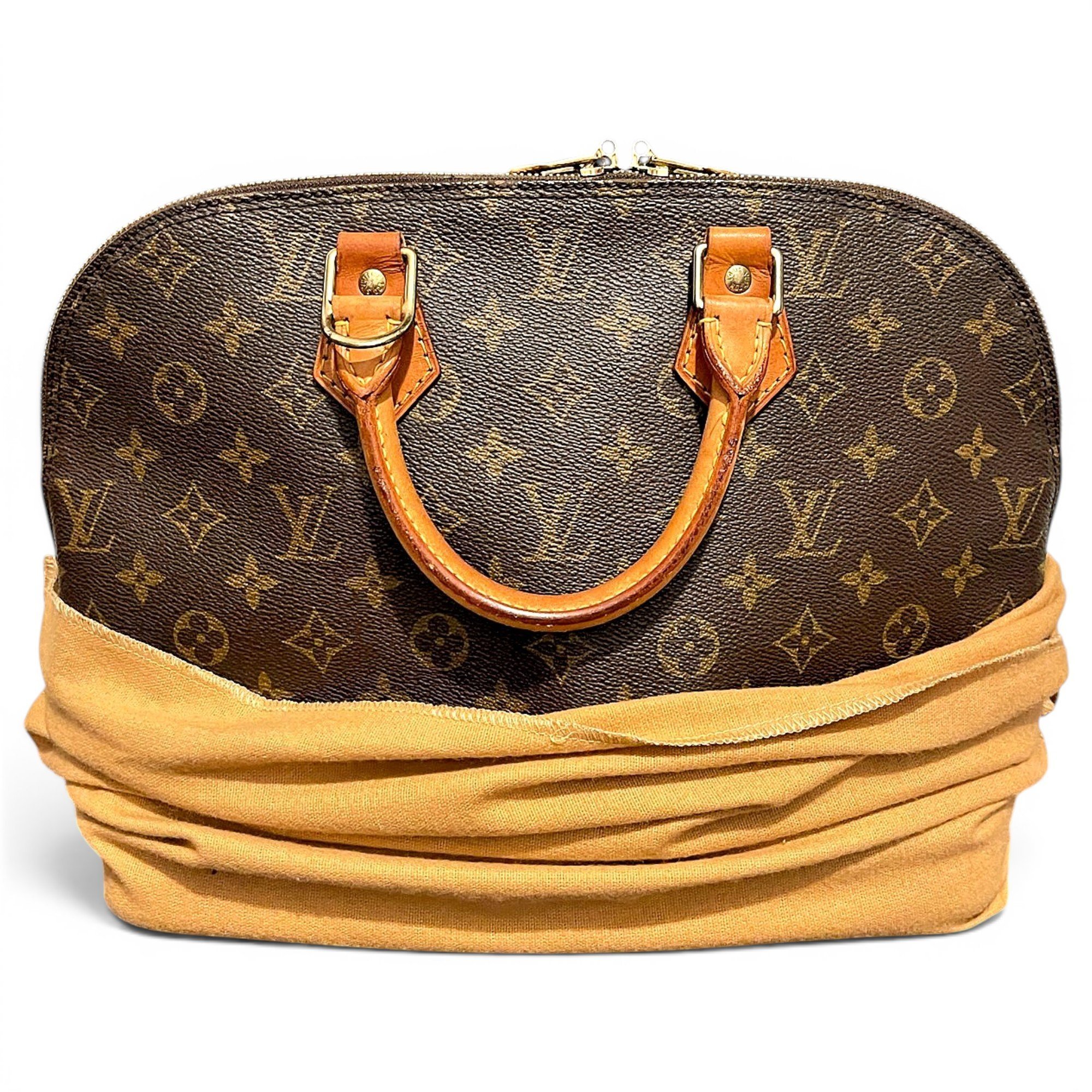 Alma leather handbag