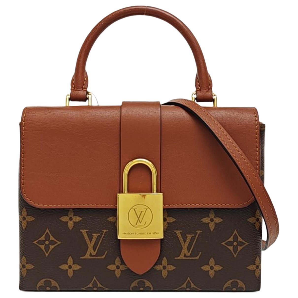 Louis Vuitton Locky BB leather handbag
