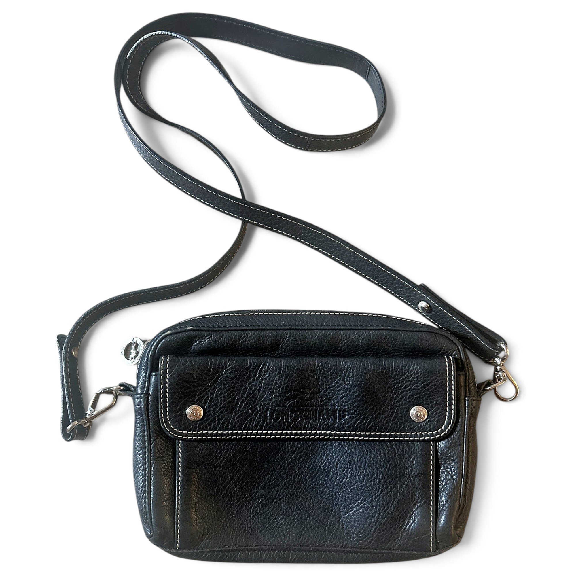 Longchamp Leather crossbody bag