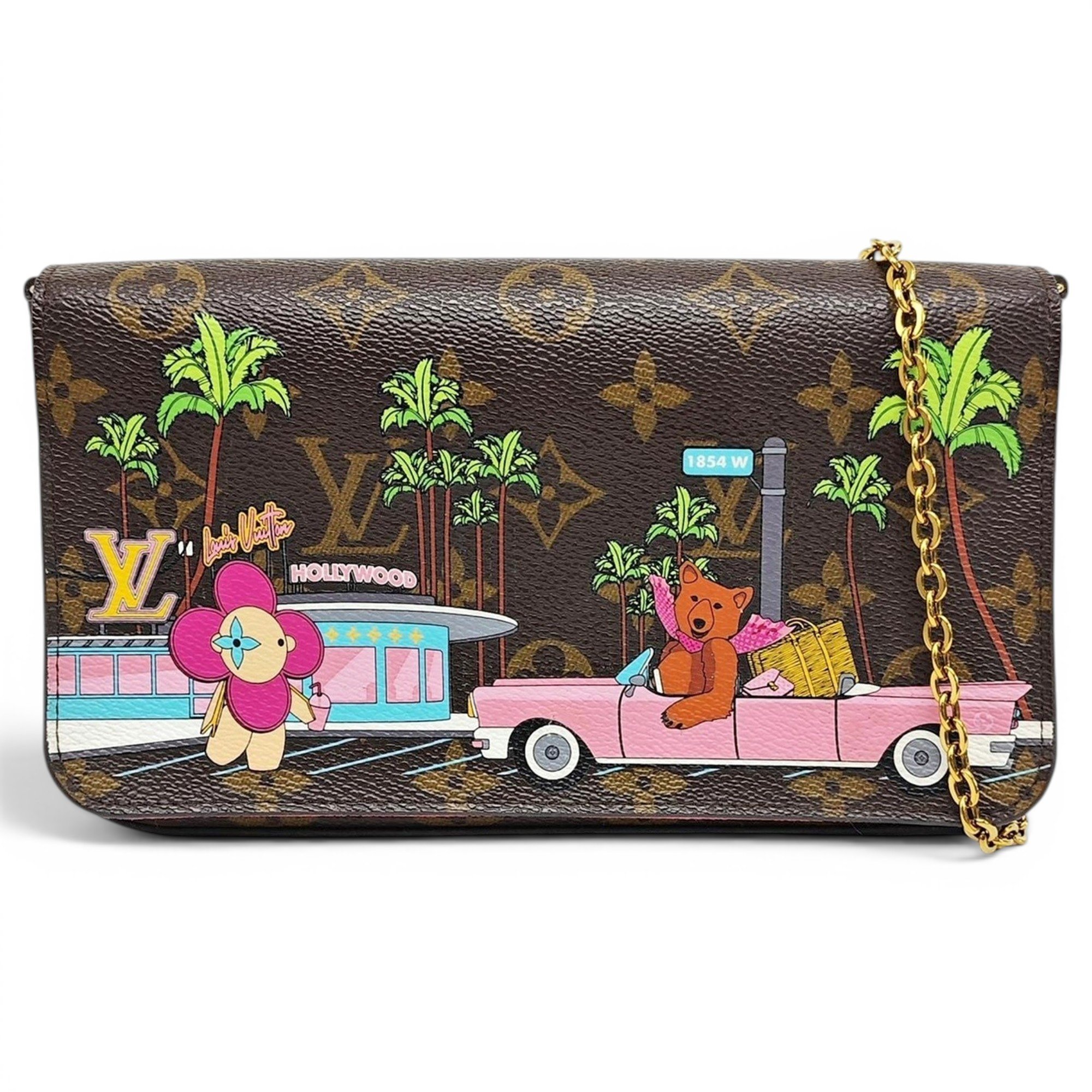 Félicie leather handbag