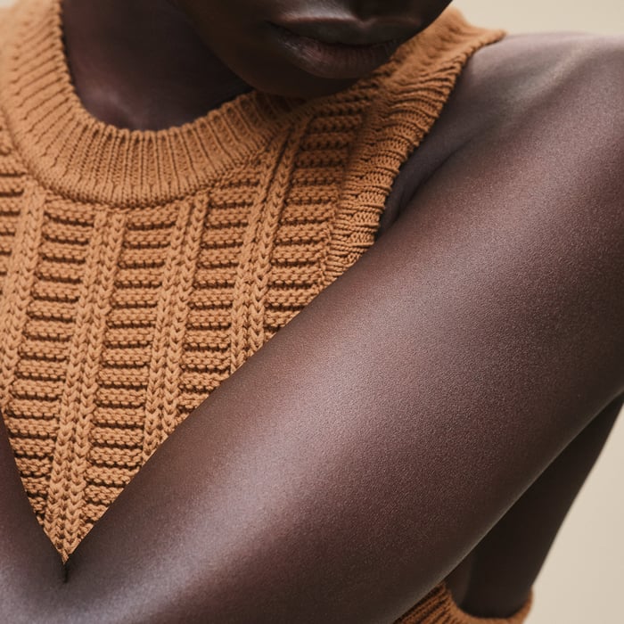 Brun Mahogany Sleeveless Top
