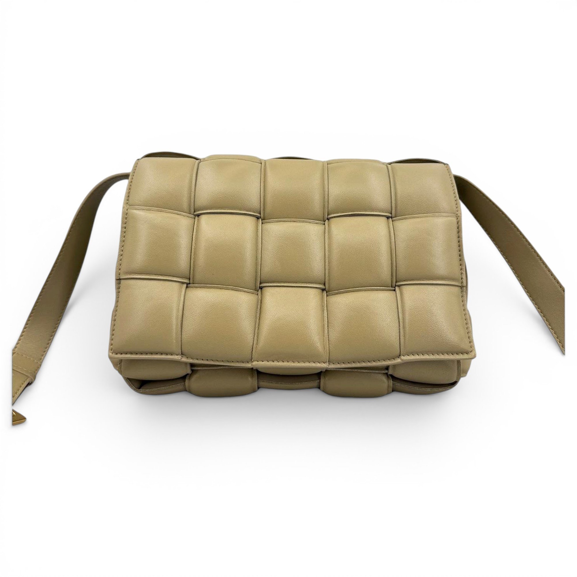 Cassette Padded leather handbag