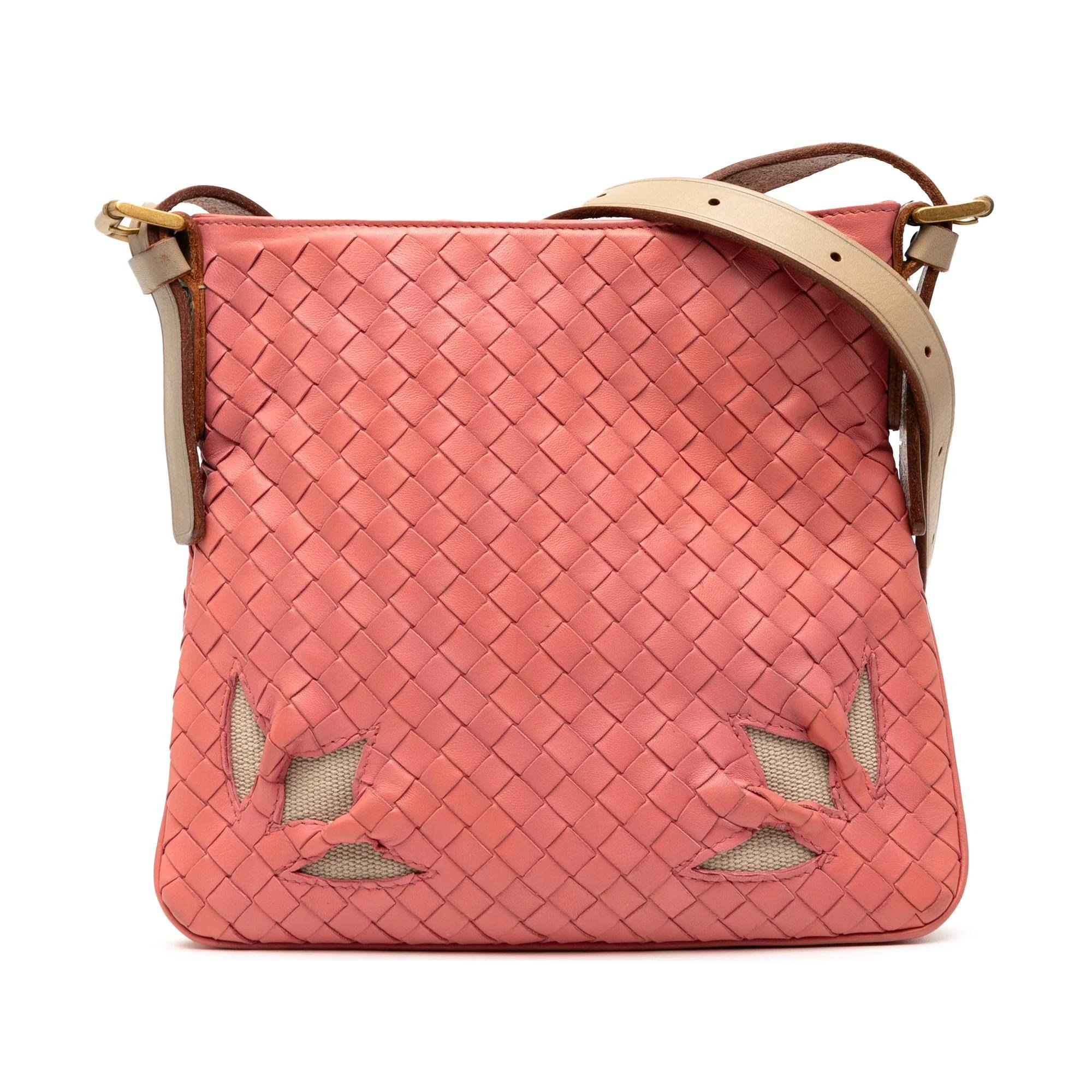 Veneta leather crossbody bag