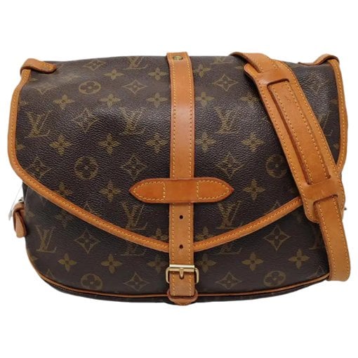 Saumur leather crossbody bag