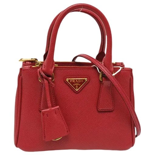 Galleria leather handbag