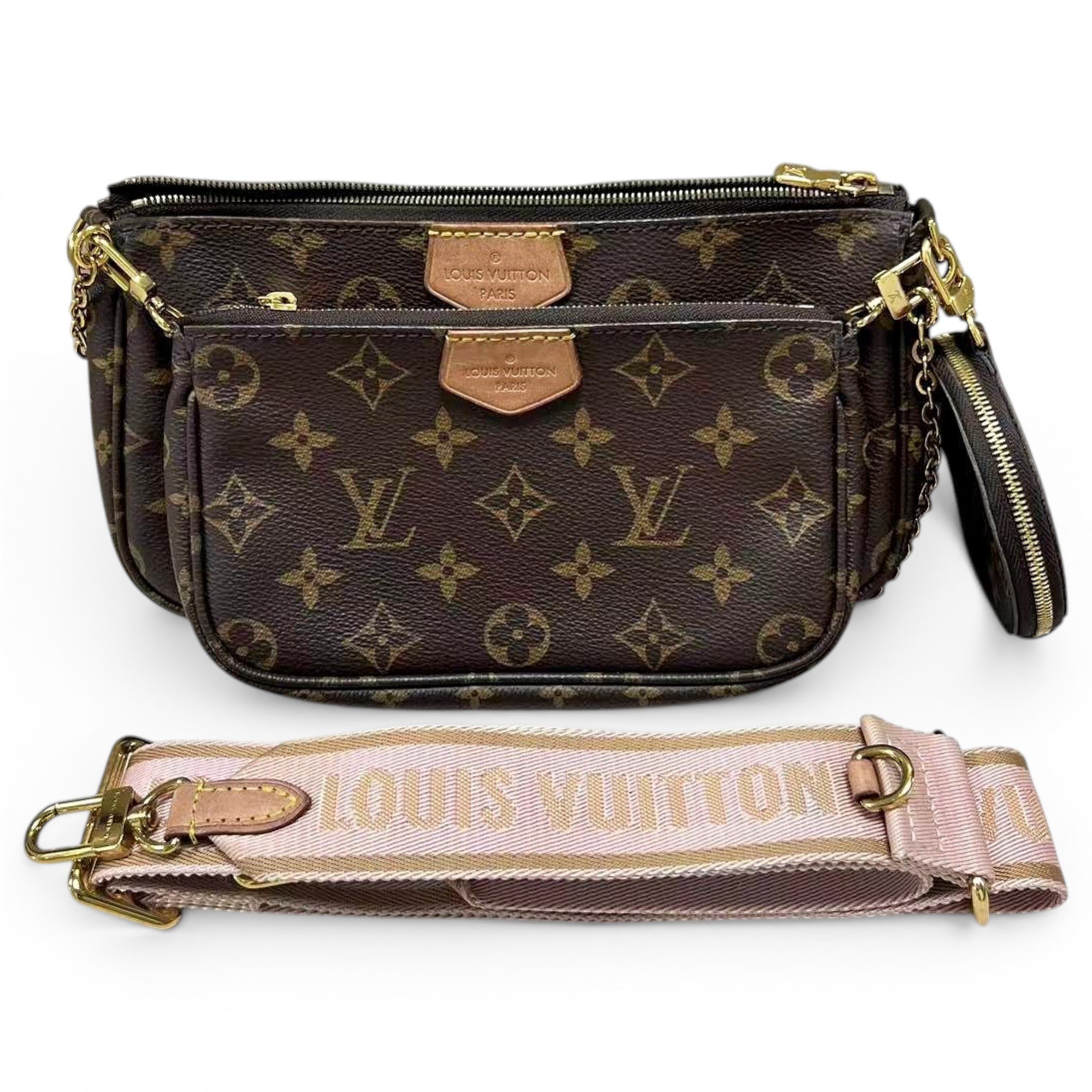 Multi Pochette Accessoires leather handbag