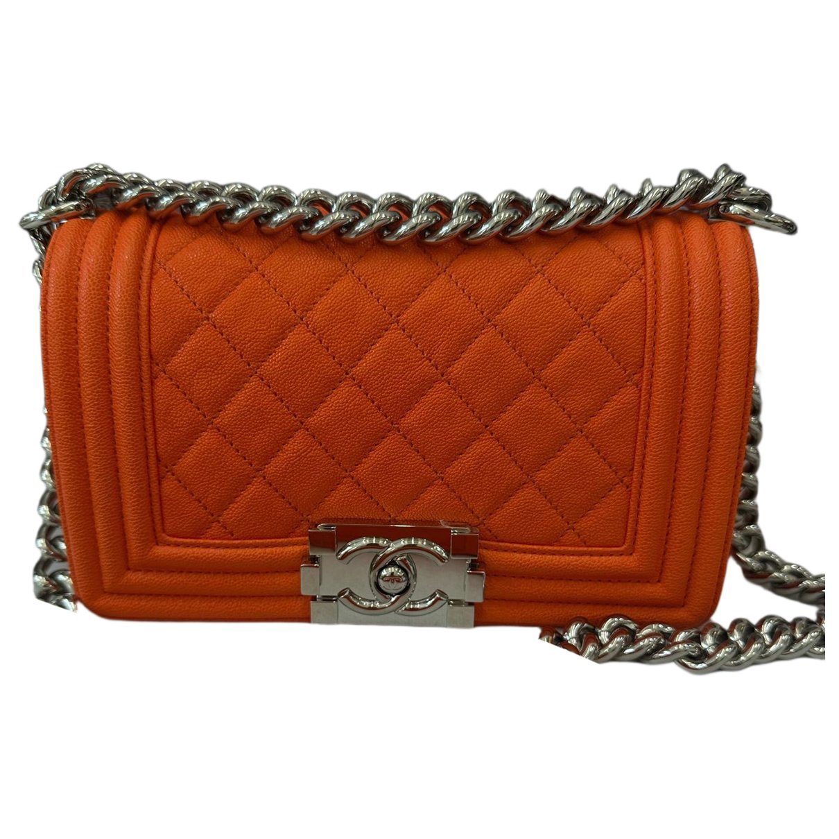 Boy leather crossbody bag