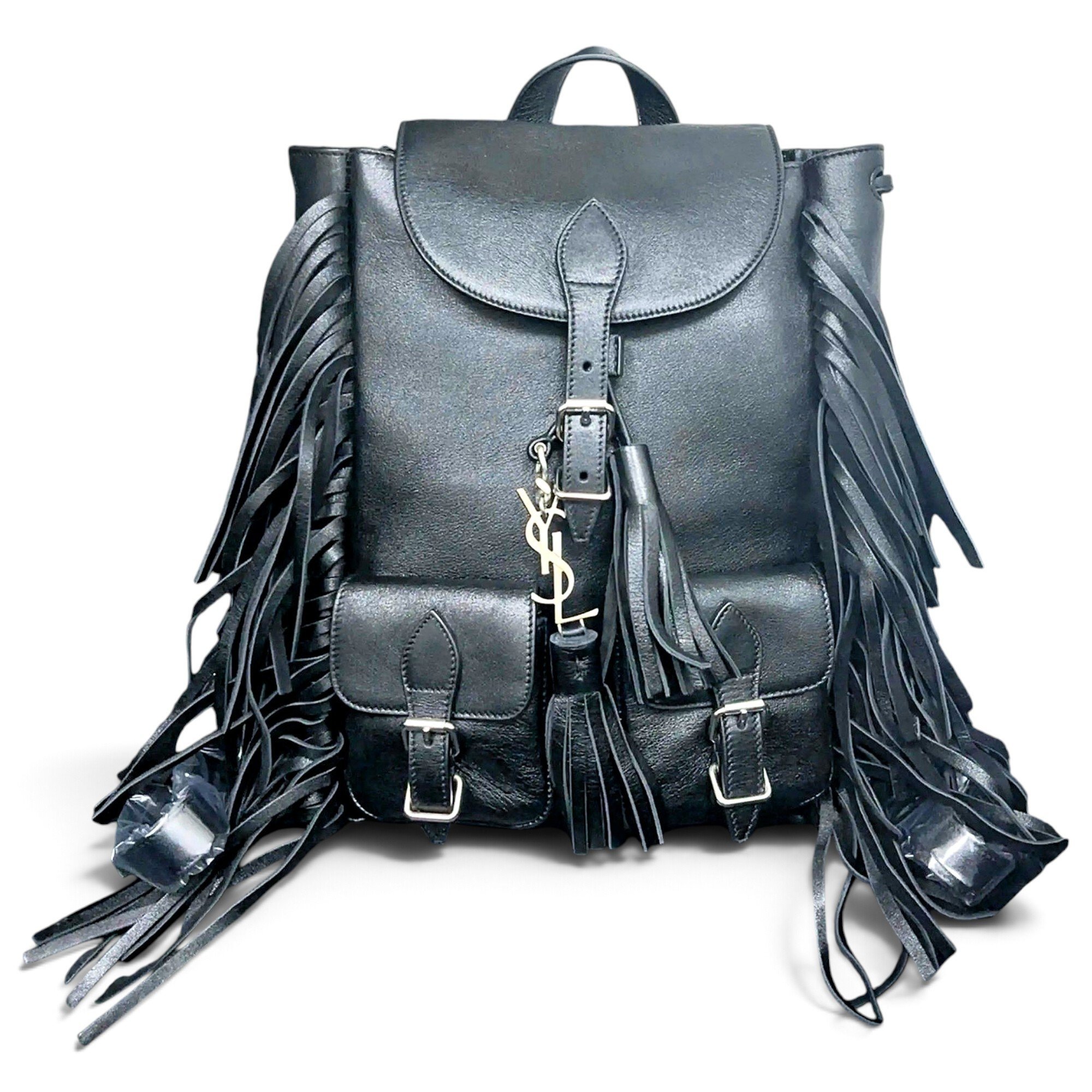 Festival leather backpack