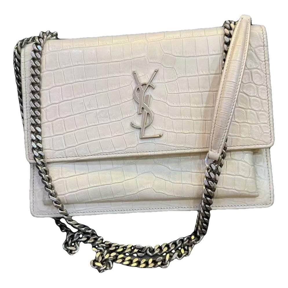 Sunset leather handbag