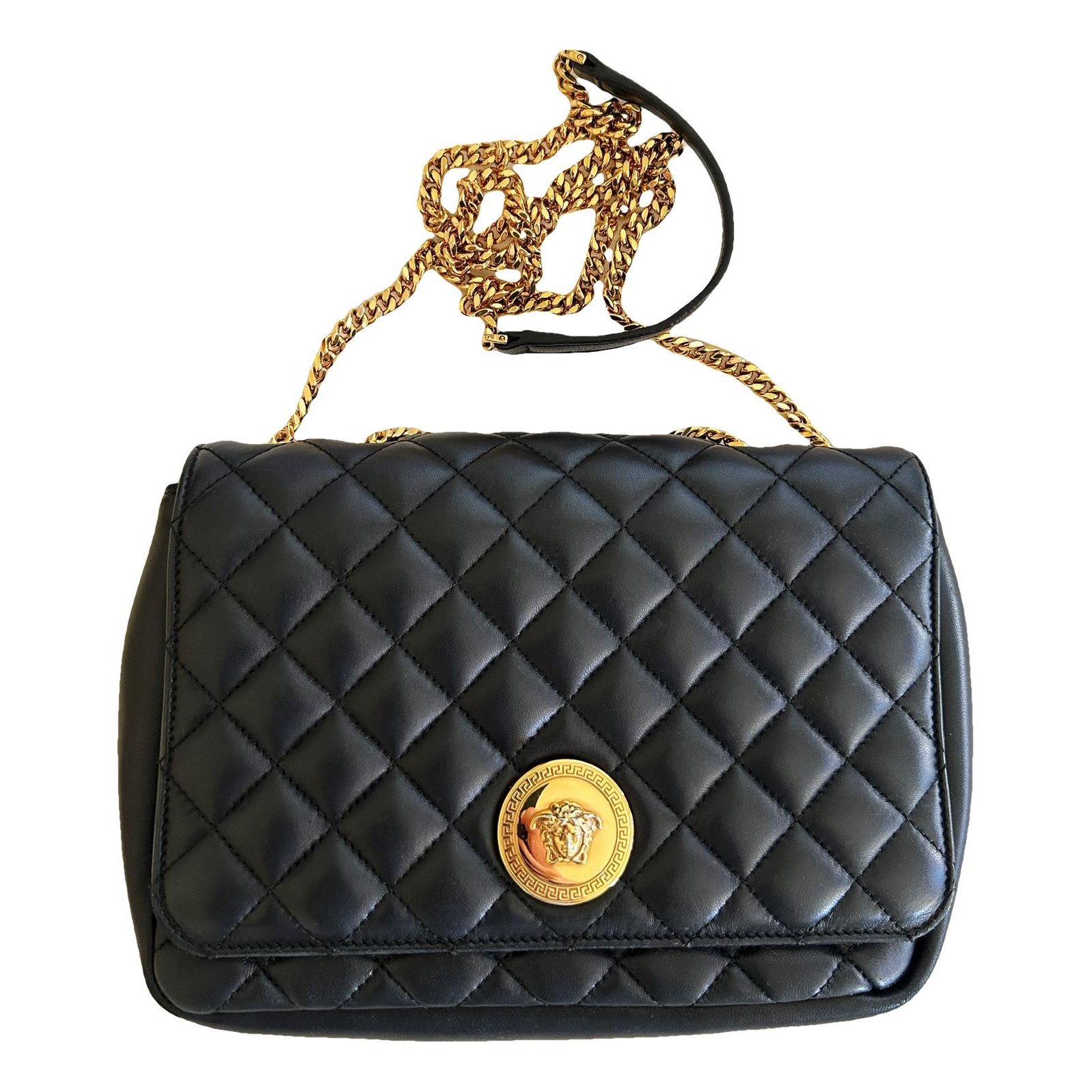 La Medusa vegan leather crossbody bag
