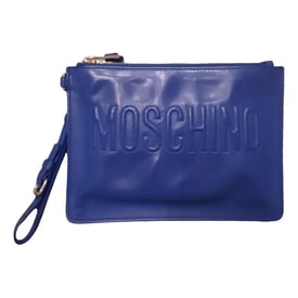 Moschino Leather clutch bag