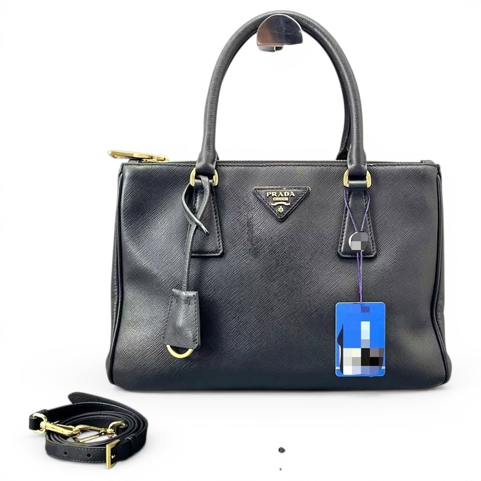 Galleria leather handbag