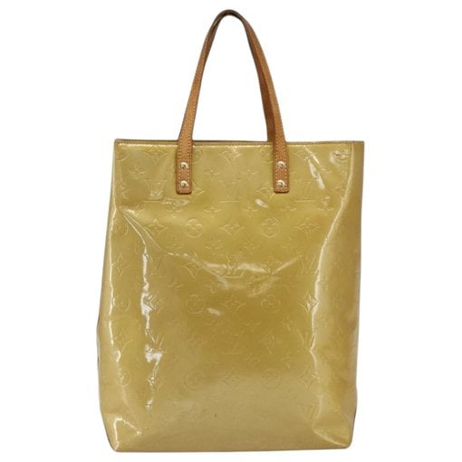 Reade patent leather handbag
