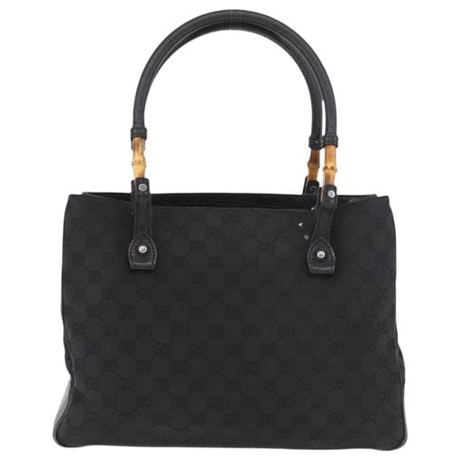 Bamboo leather handbag