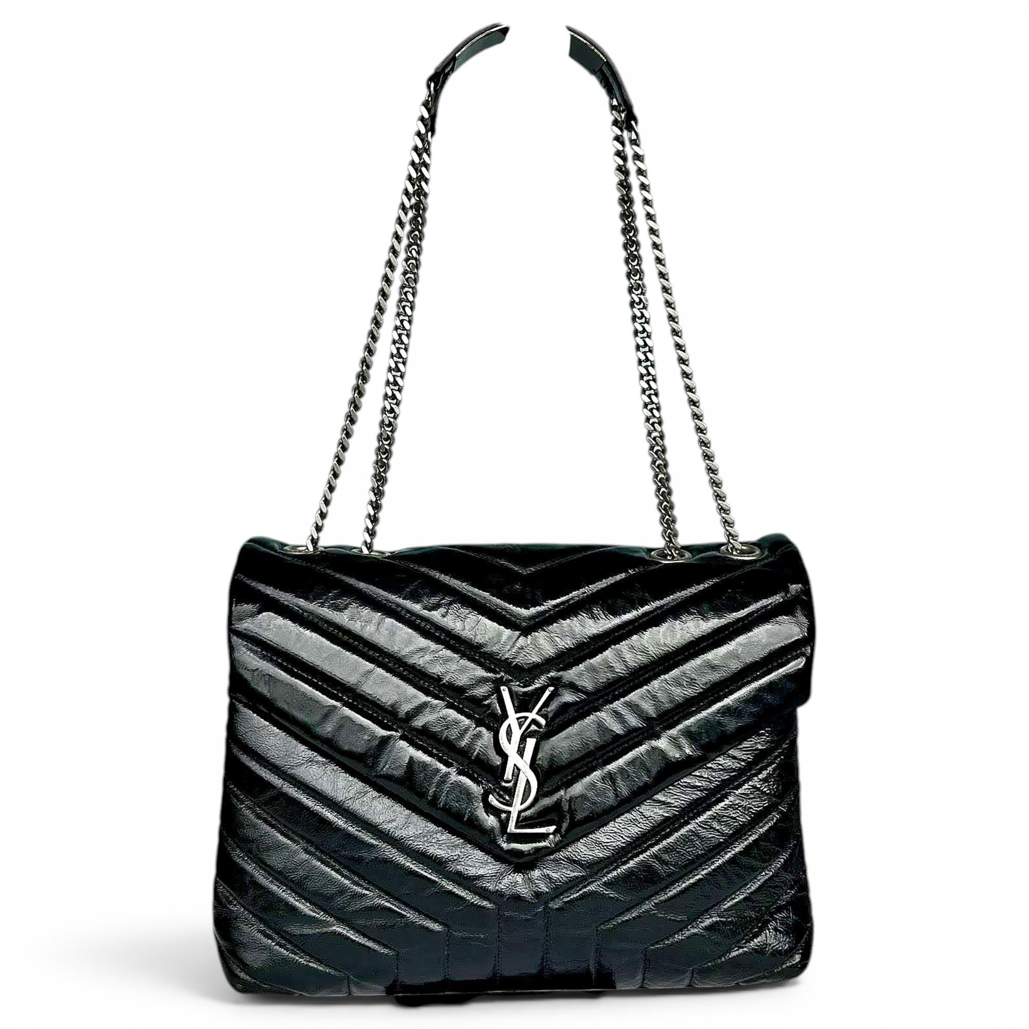 Loulou leather handbag