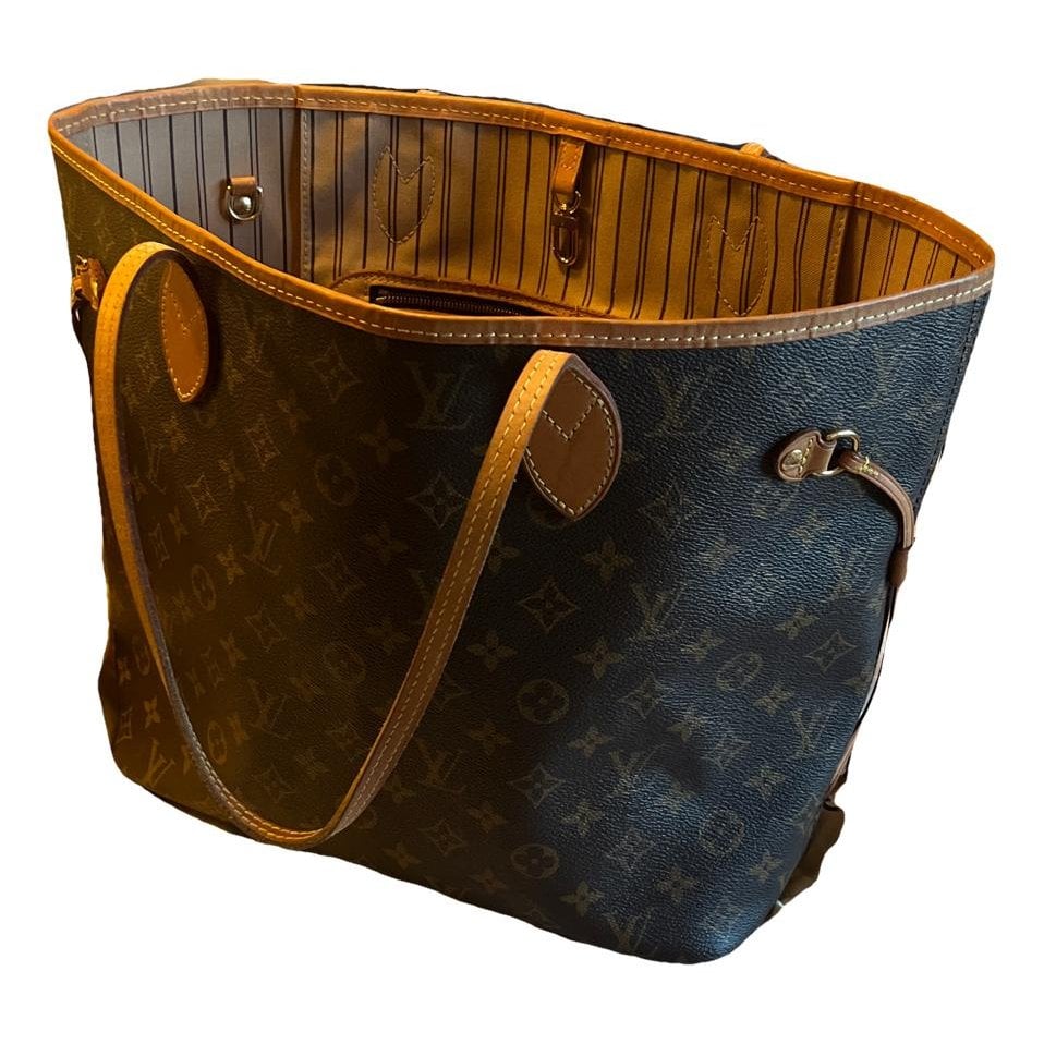 Neverfull leather tote