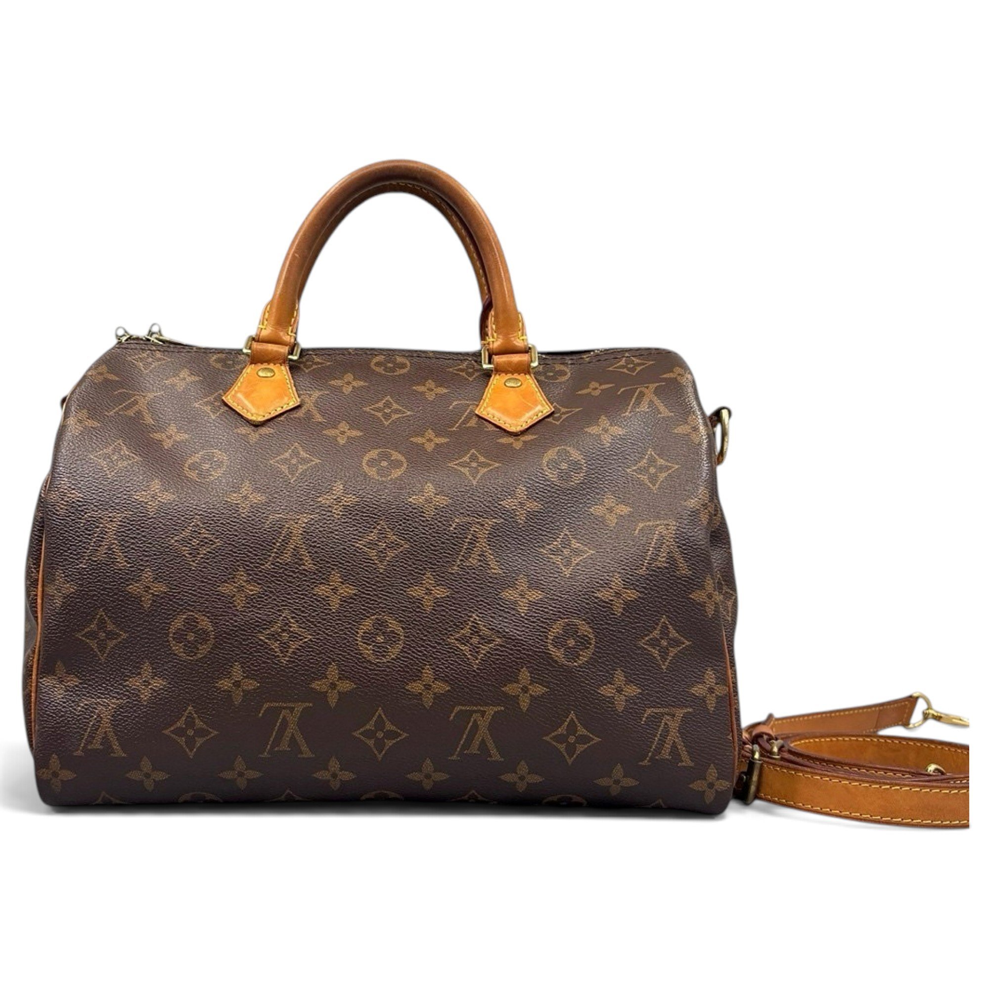 Louis Vuitton Speedy Bandoulière cloth handbag