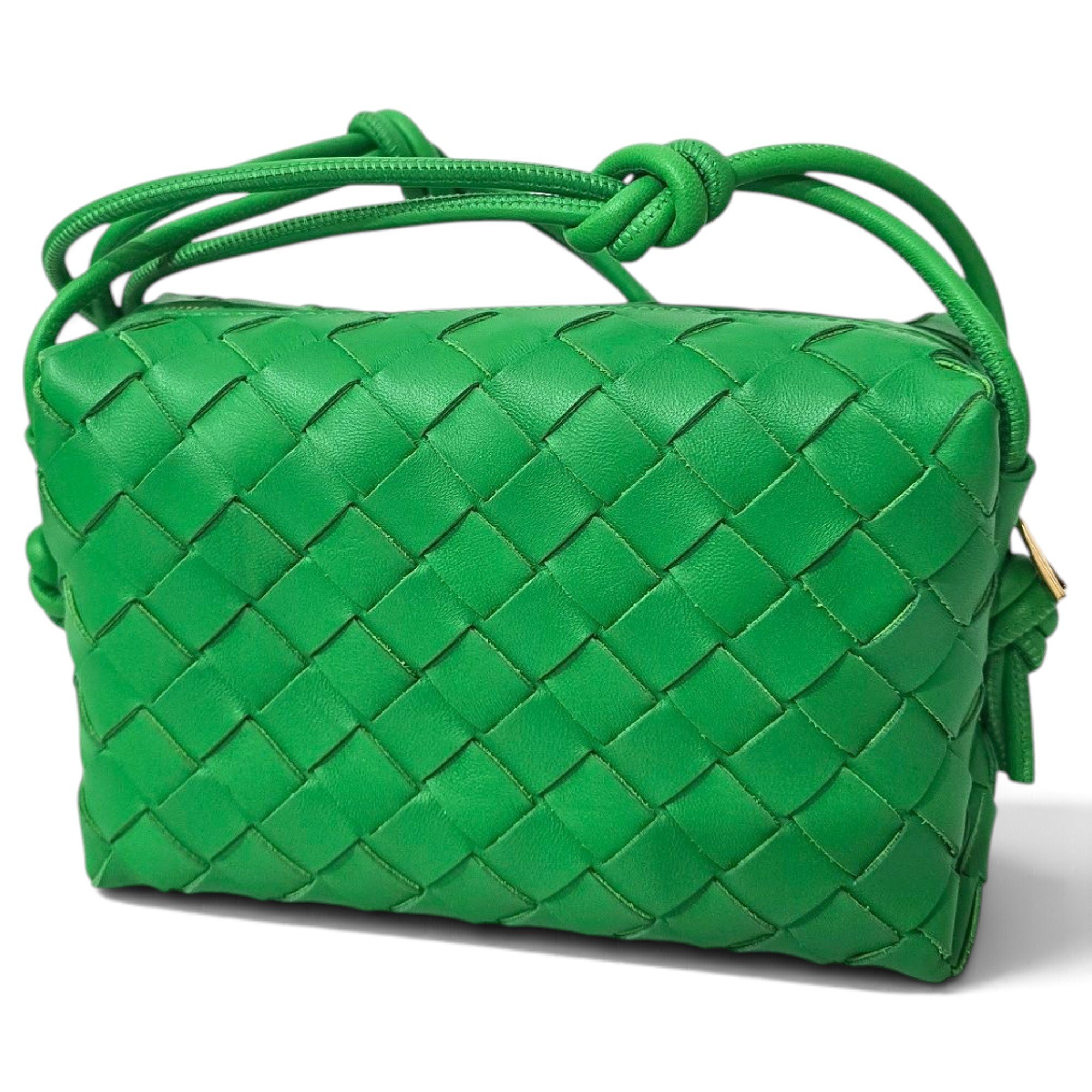 Loop leather crossbody bag