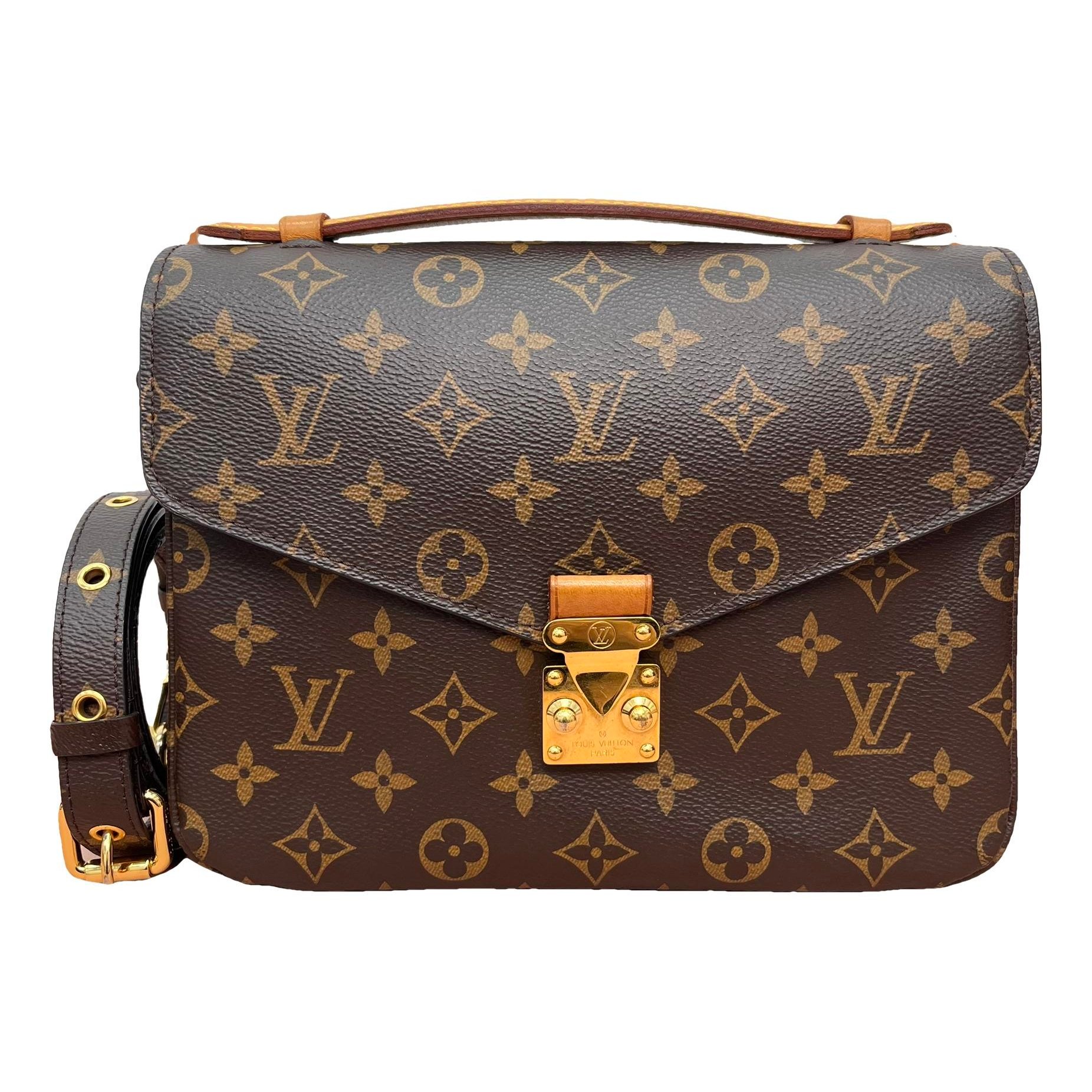 Metis leather handbag