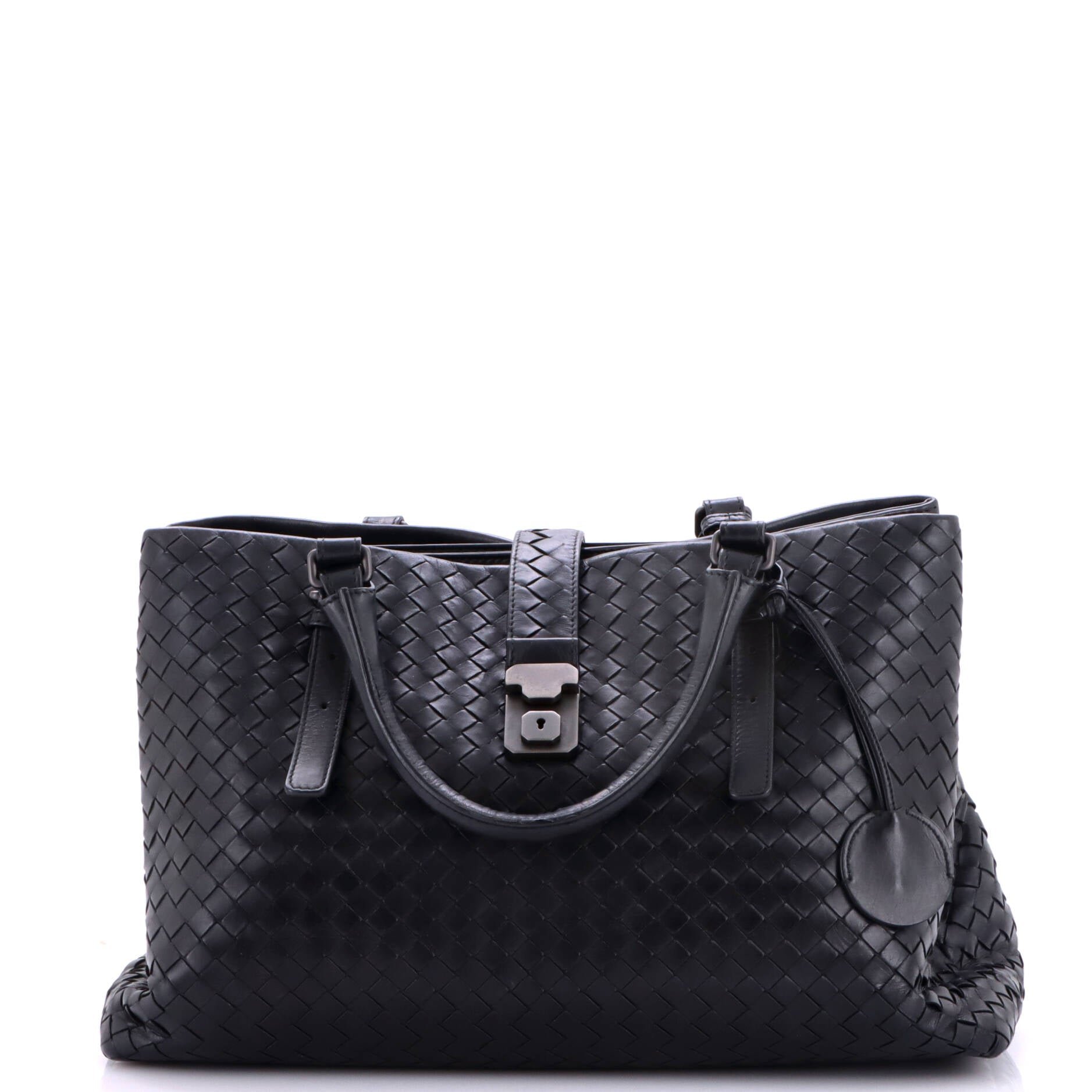 Roma Bag Intrecciato Nappa Medium