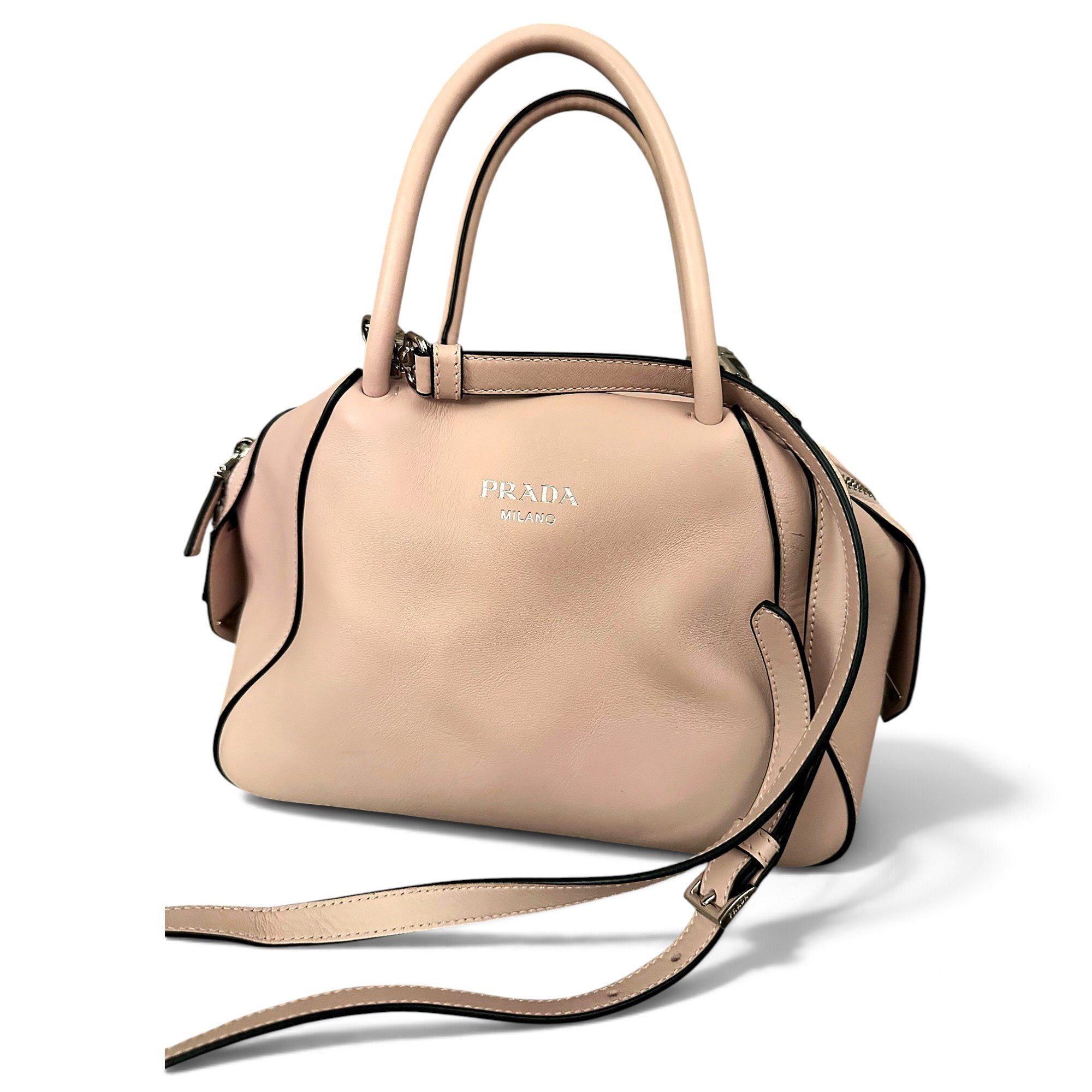 Supernova leather bowling bag