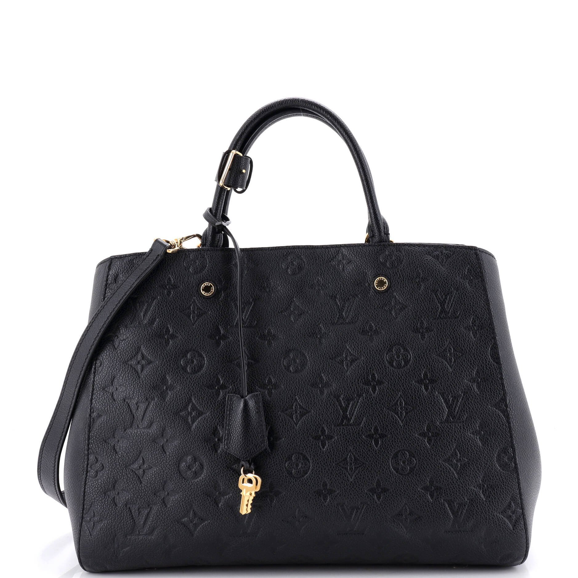Leather tote