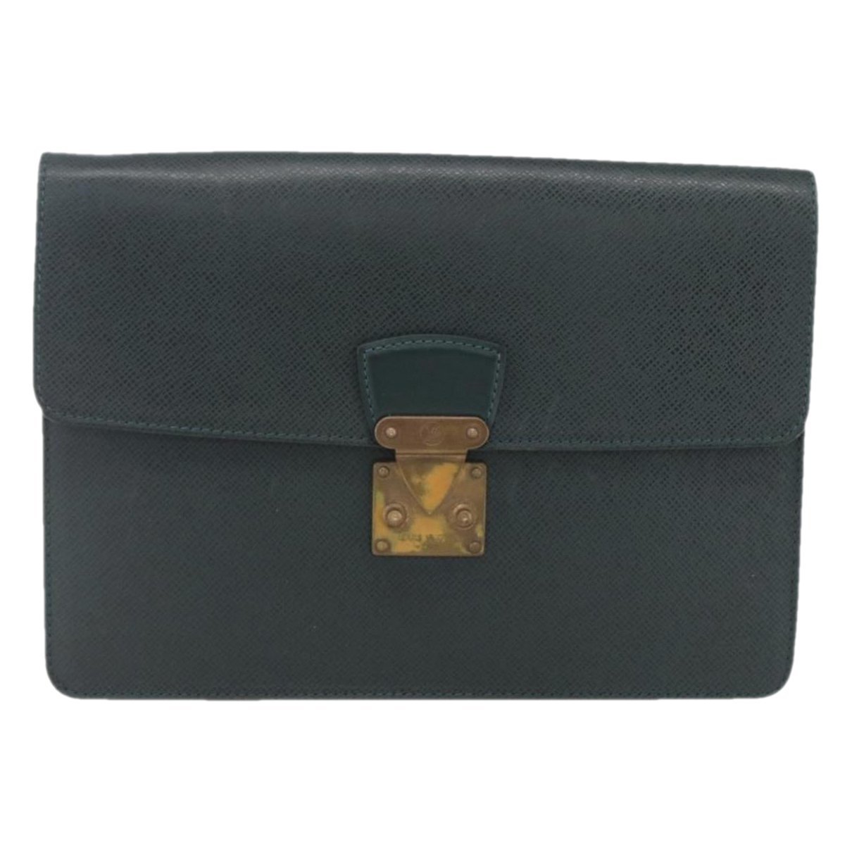 Kourad leather clutch bag