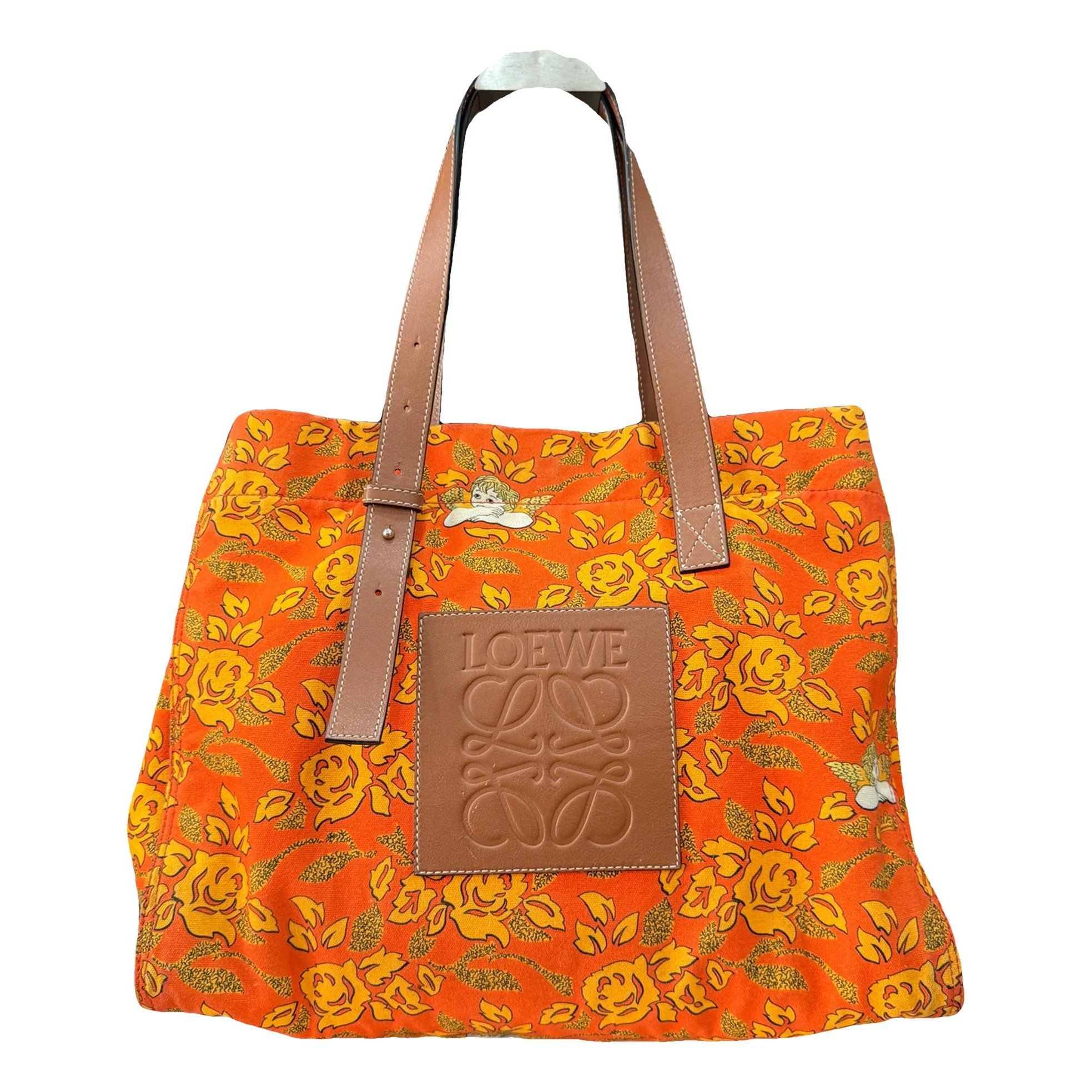 Buckle Tote cloth handbag