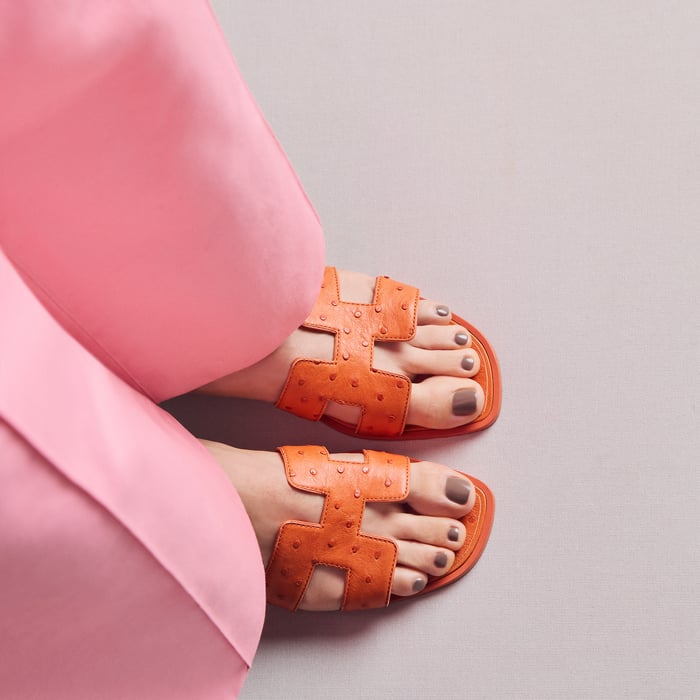 Orange H Oran Sandal