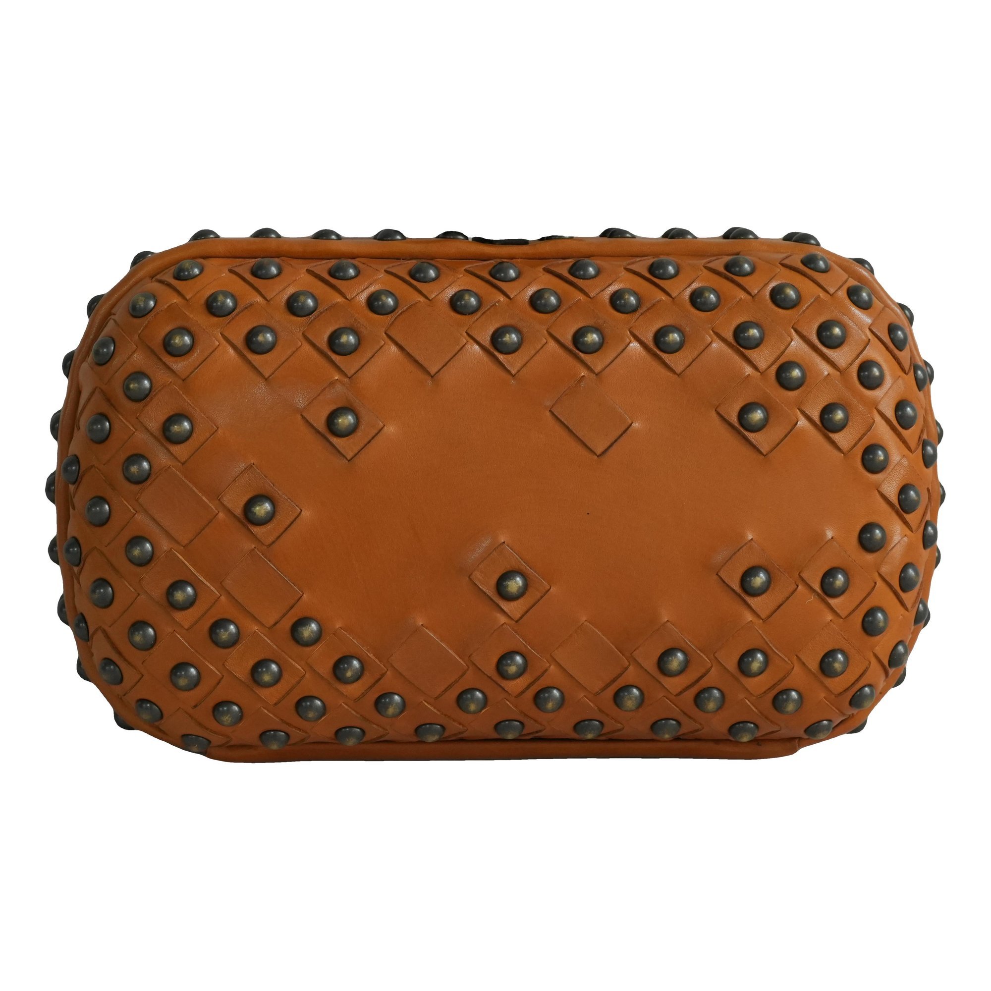 Pochette Knot leather clutch bag