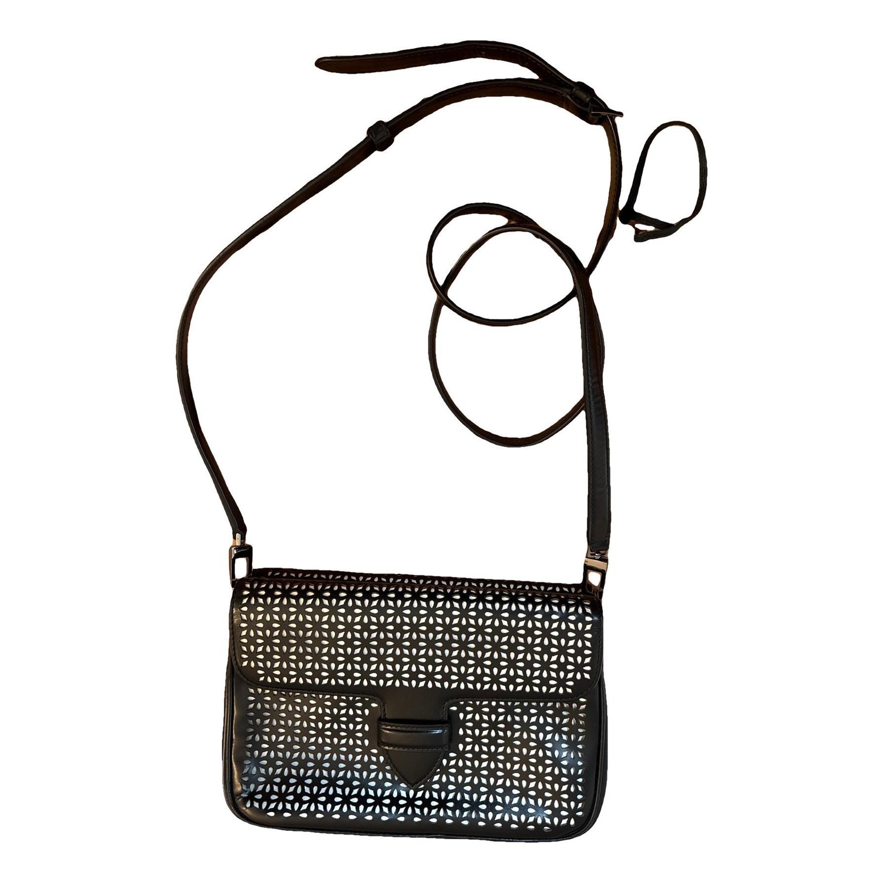 Alaia Leather crossbody bag