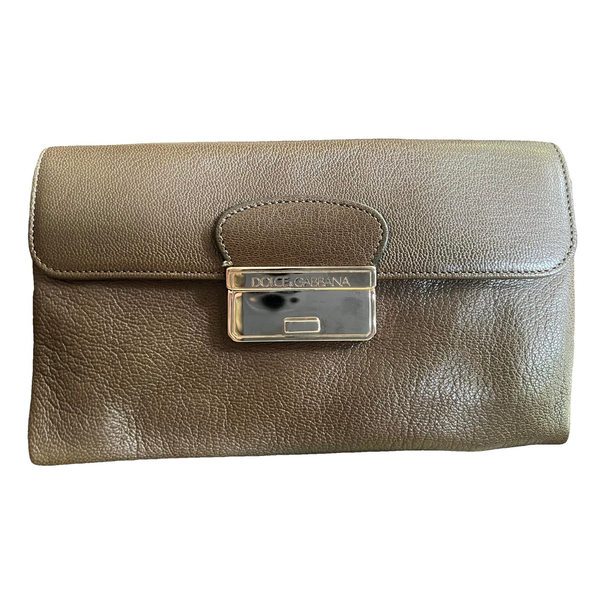 Dolce & Gabbana Leather clutch bag