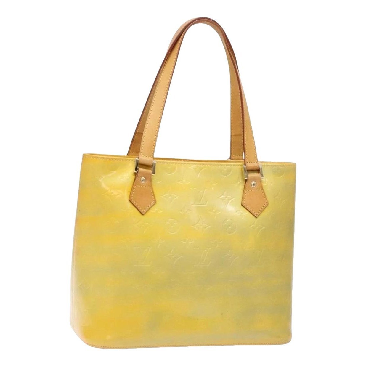 Patent leather handbag
